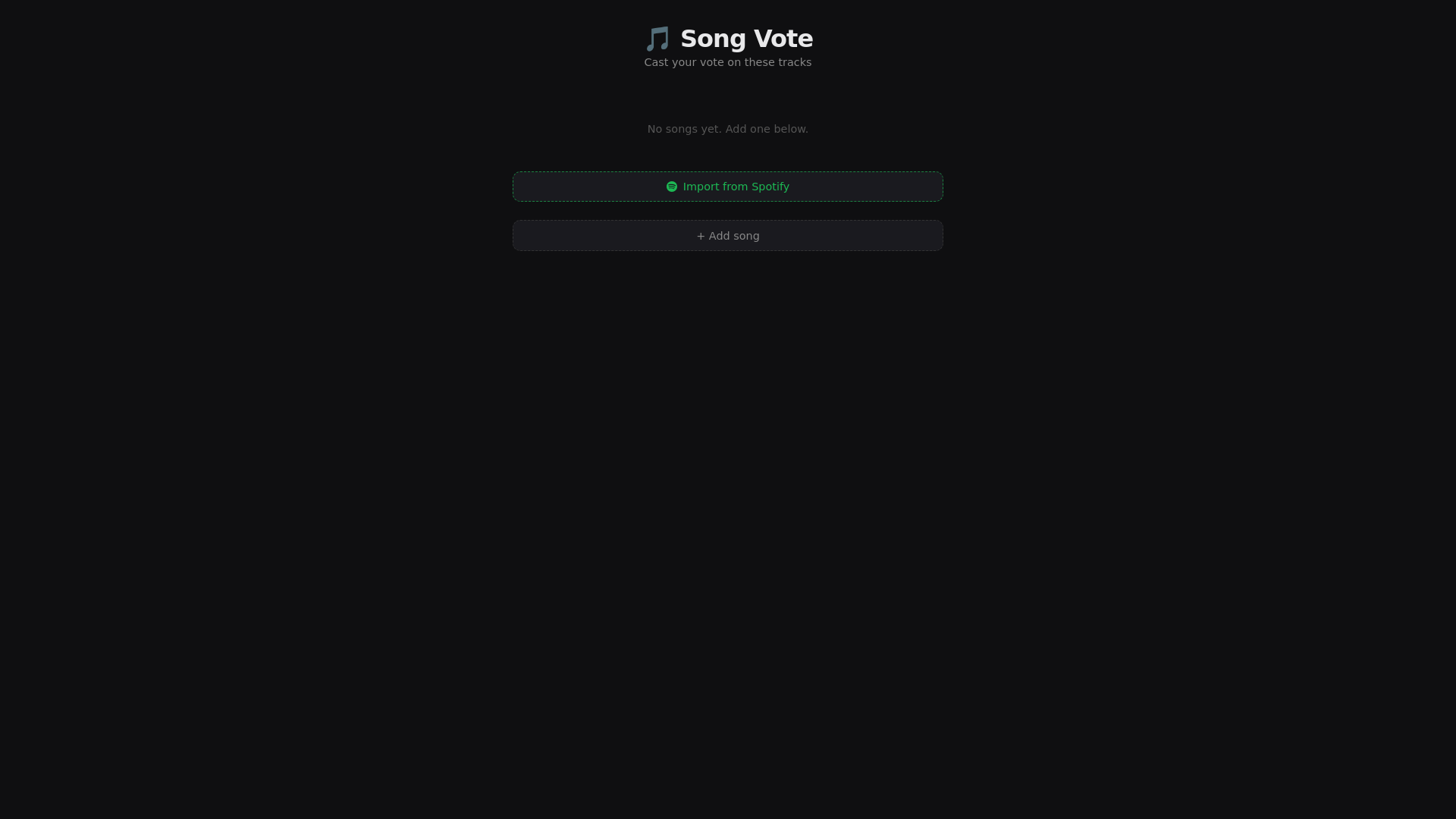 website screenshot of https://song-vote.pages.dev/