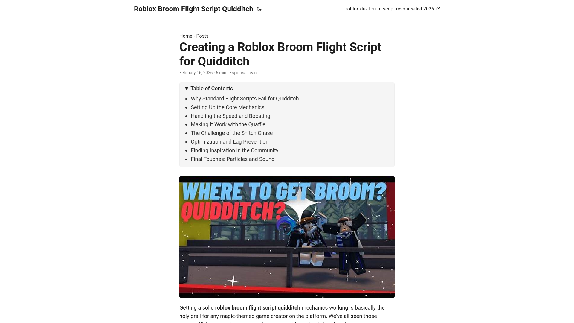 website screenshot of https://roblox-broom-flight-script-quidditch.pages.dev/