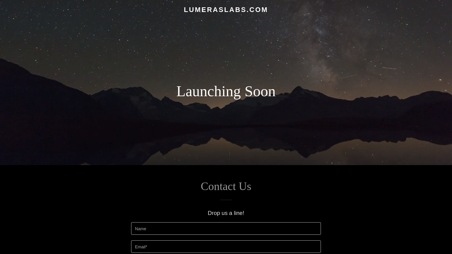 website screenshot of https://lumeraslabs.com/