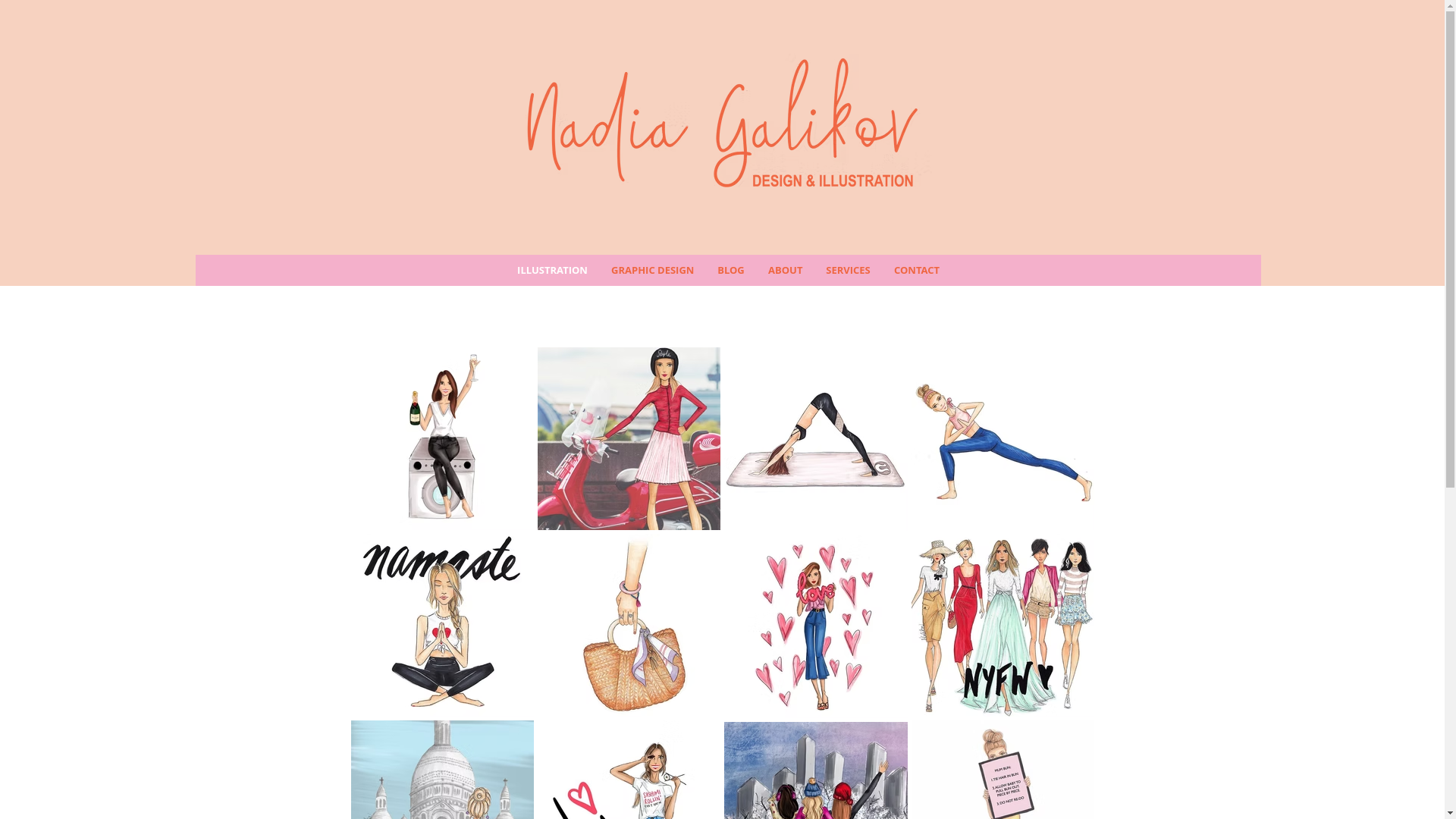 website screenshot of https://nadipilates.com.au/