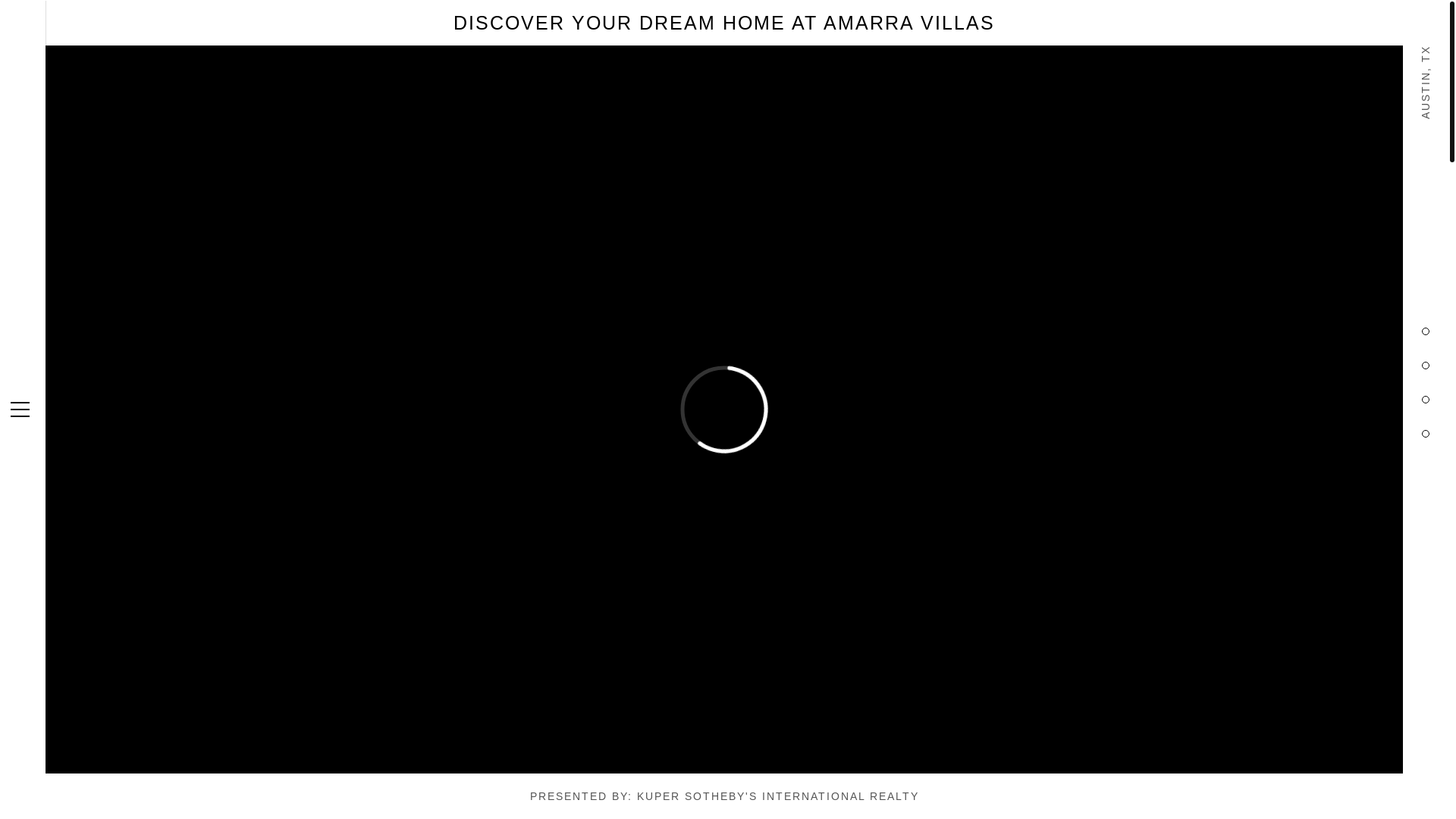 website screenshot of https://amarravillas17.com/
