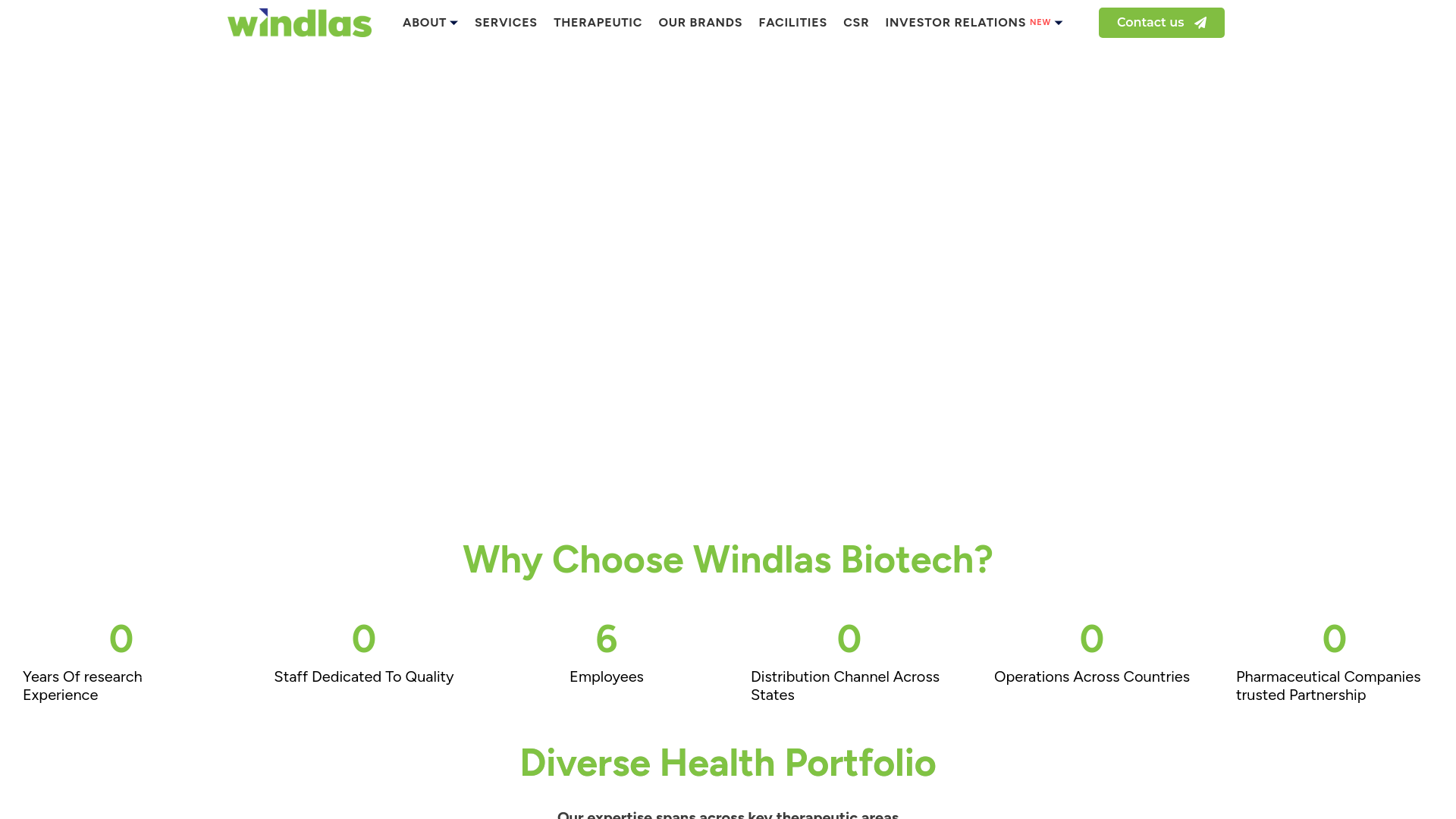 website screenshot of https://windlas.com/