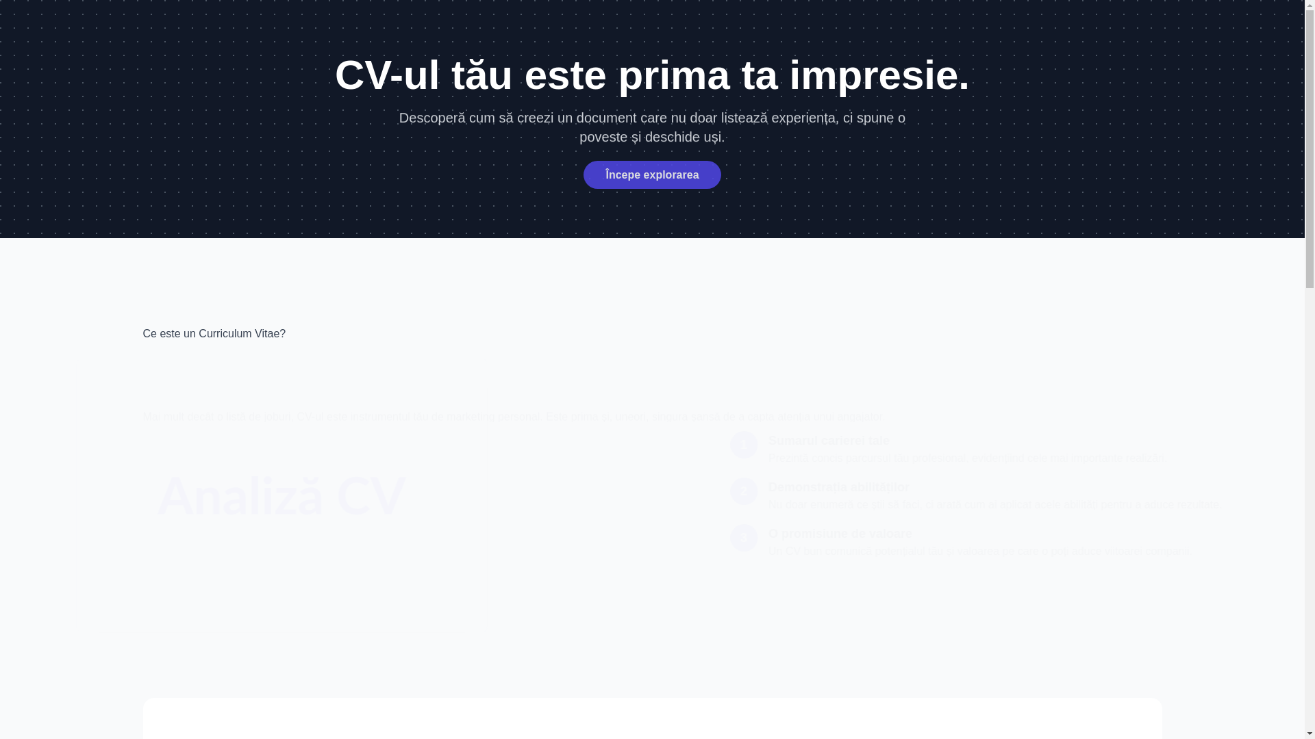 website screenshot of https://cv-info.online/