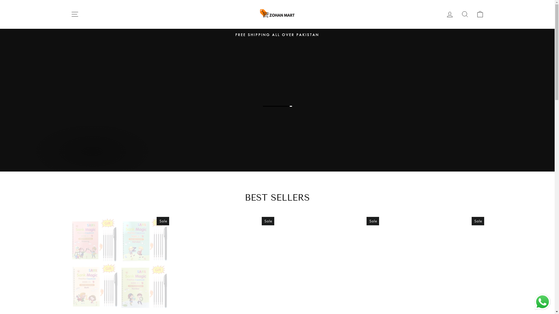website screenshot of https://zohanmart.online/