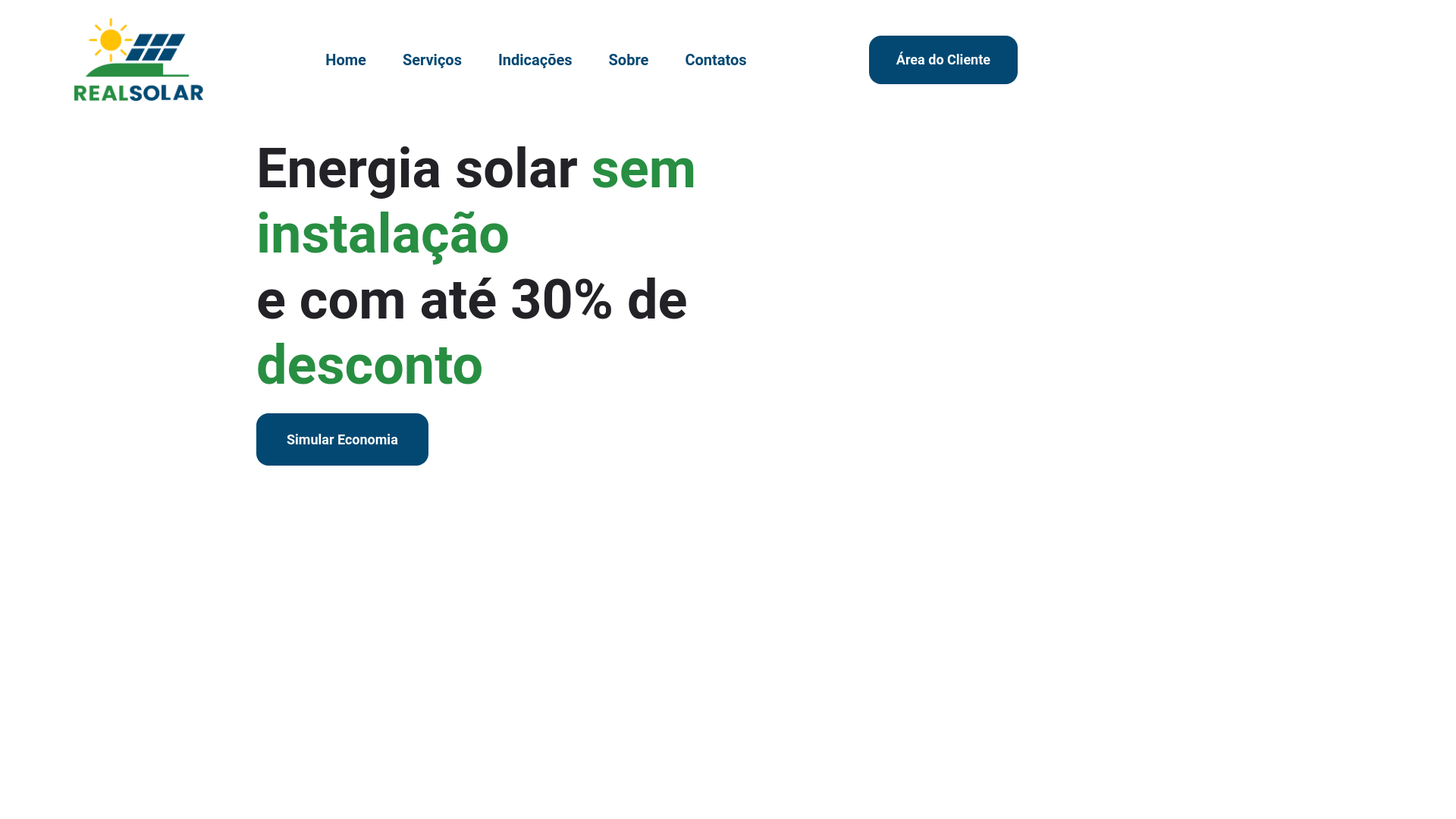website screenshot of https://associacaorealsolar.com/
