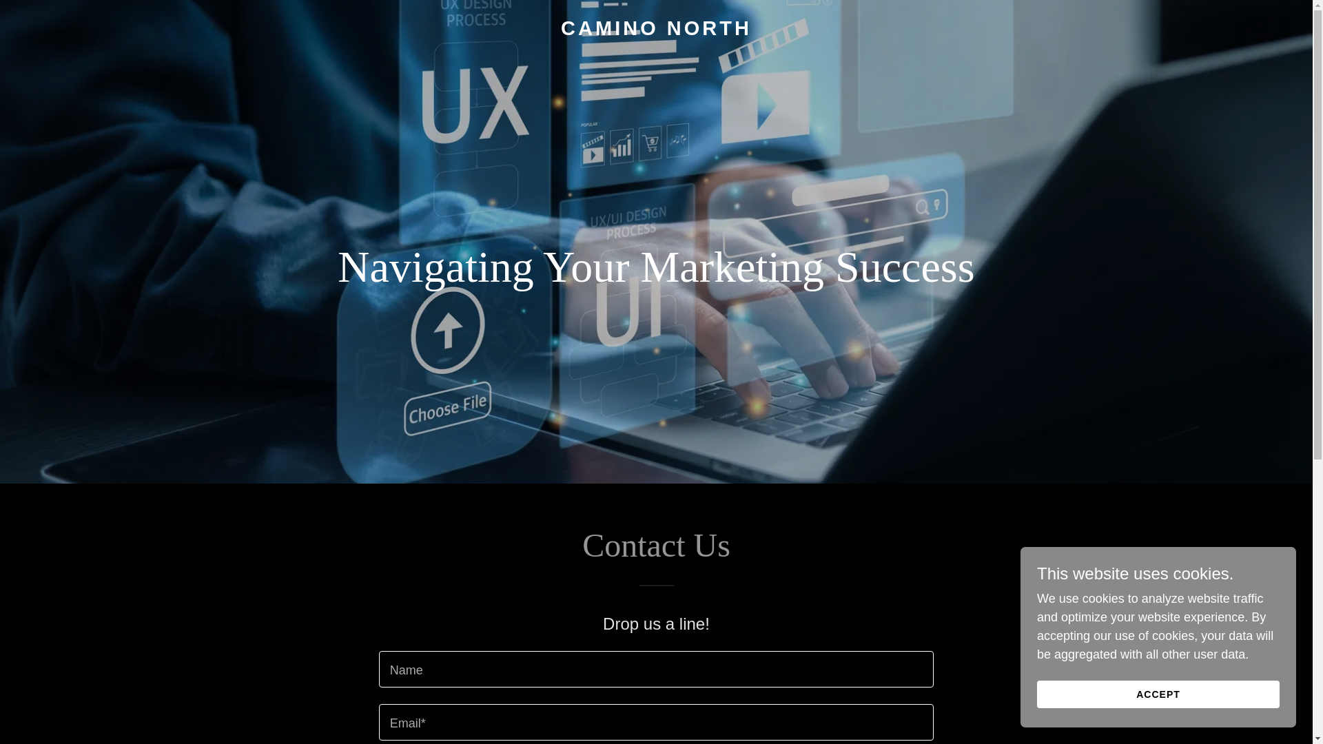 website screenshot of https://caminonorth.com/