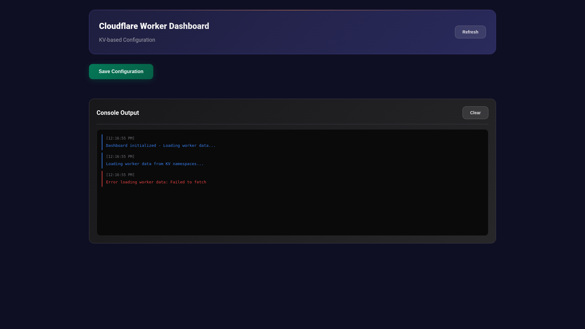 website screenshot of https://worker-dashboard-frontend.pages.dev/