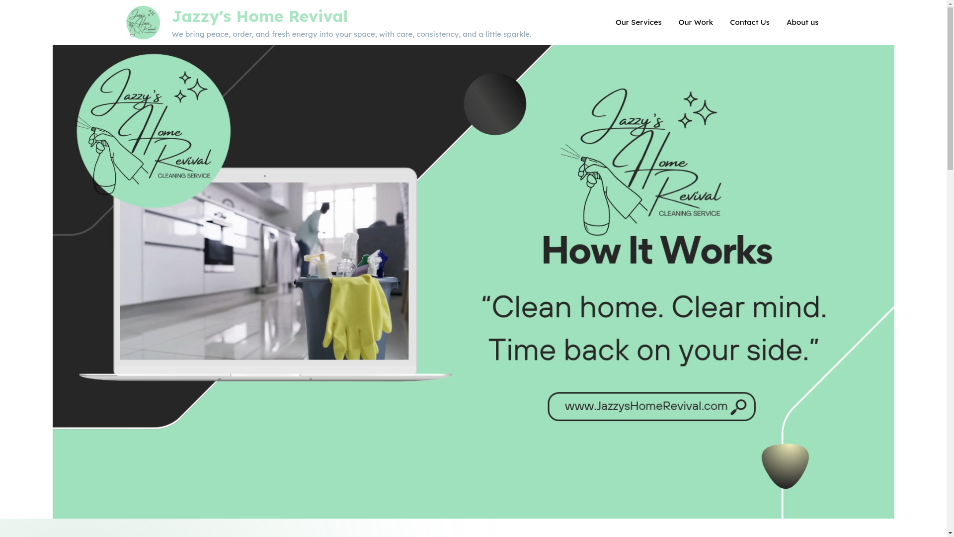 website screenshot of https://jazzyshomerevival.com/