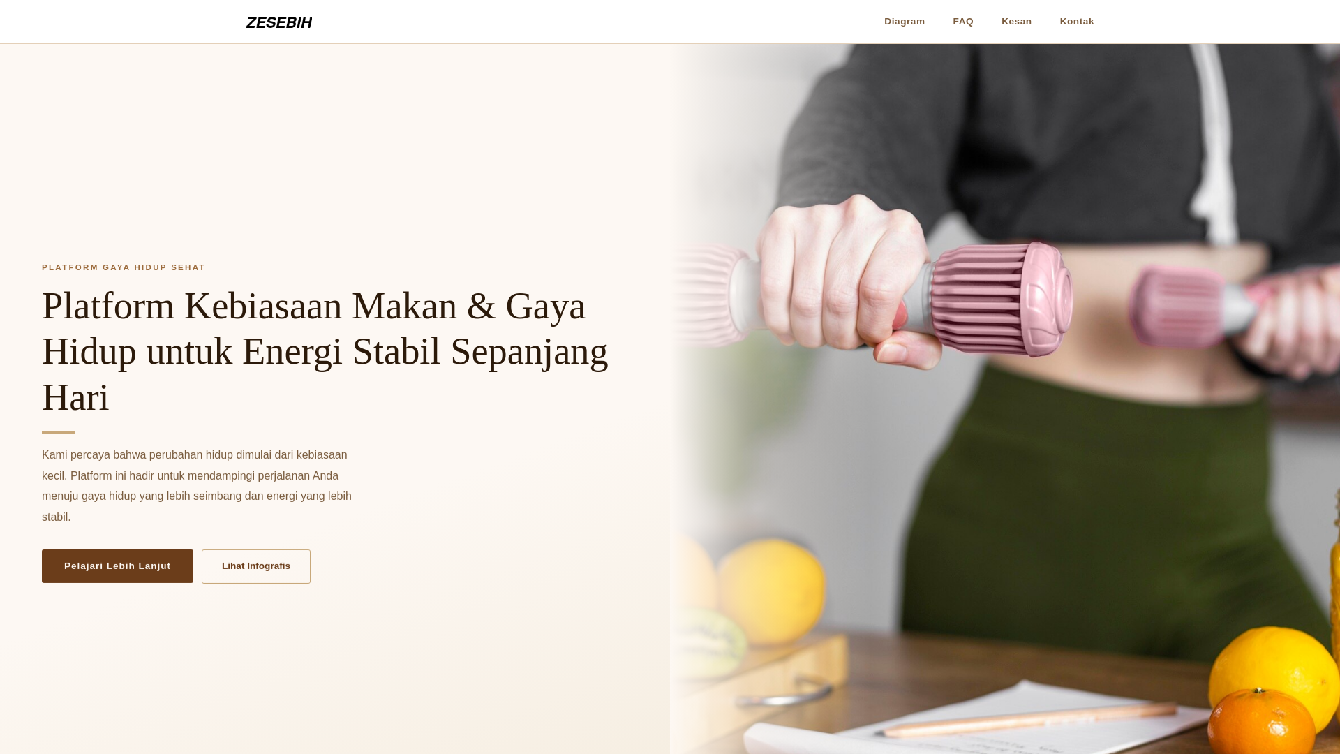 website screenshot of https://zesebih.icu