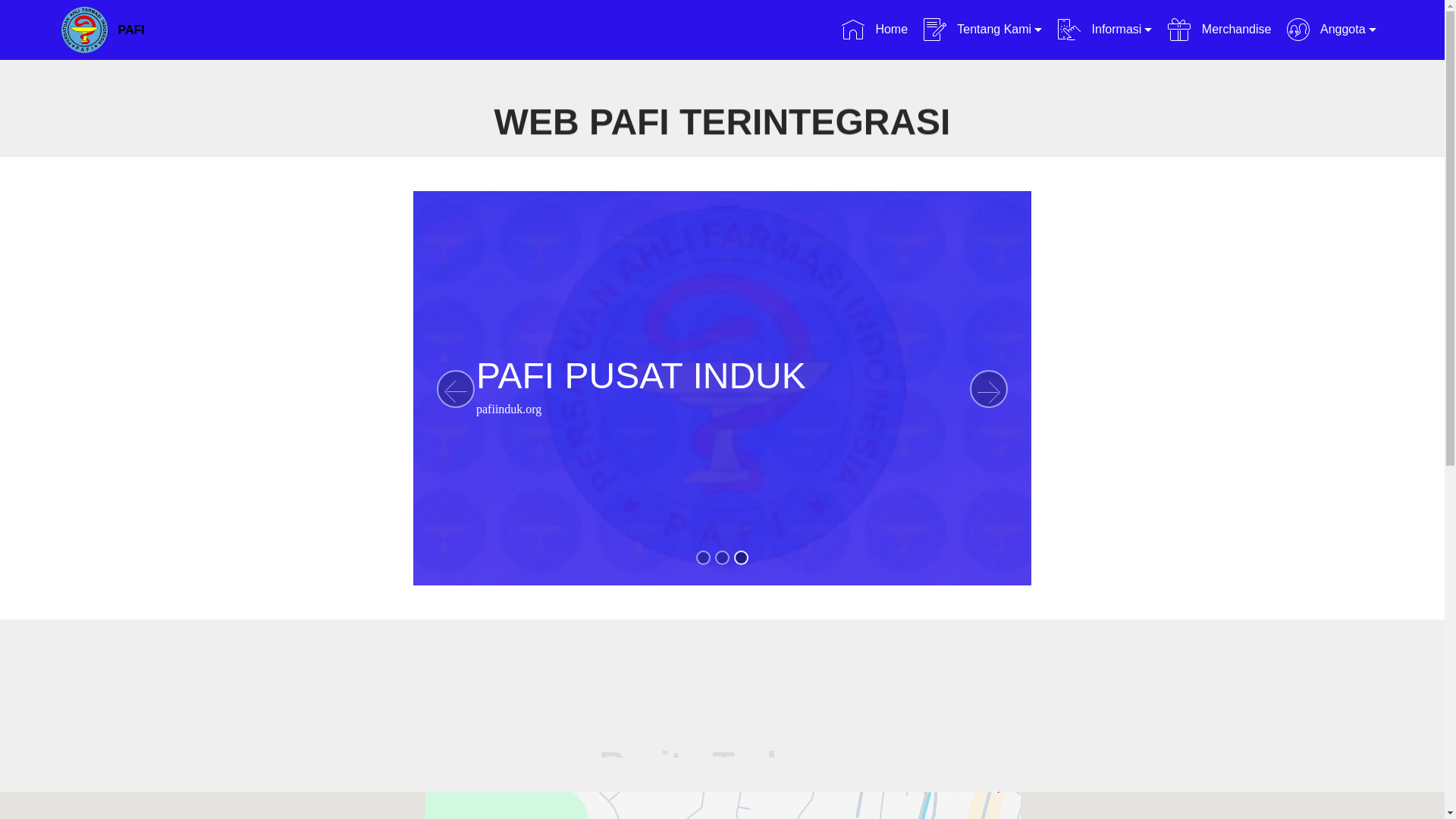 website screenshot of https://pafi-majene-org.pages.dev/