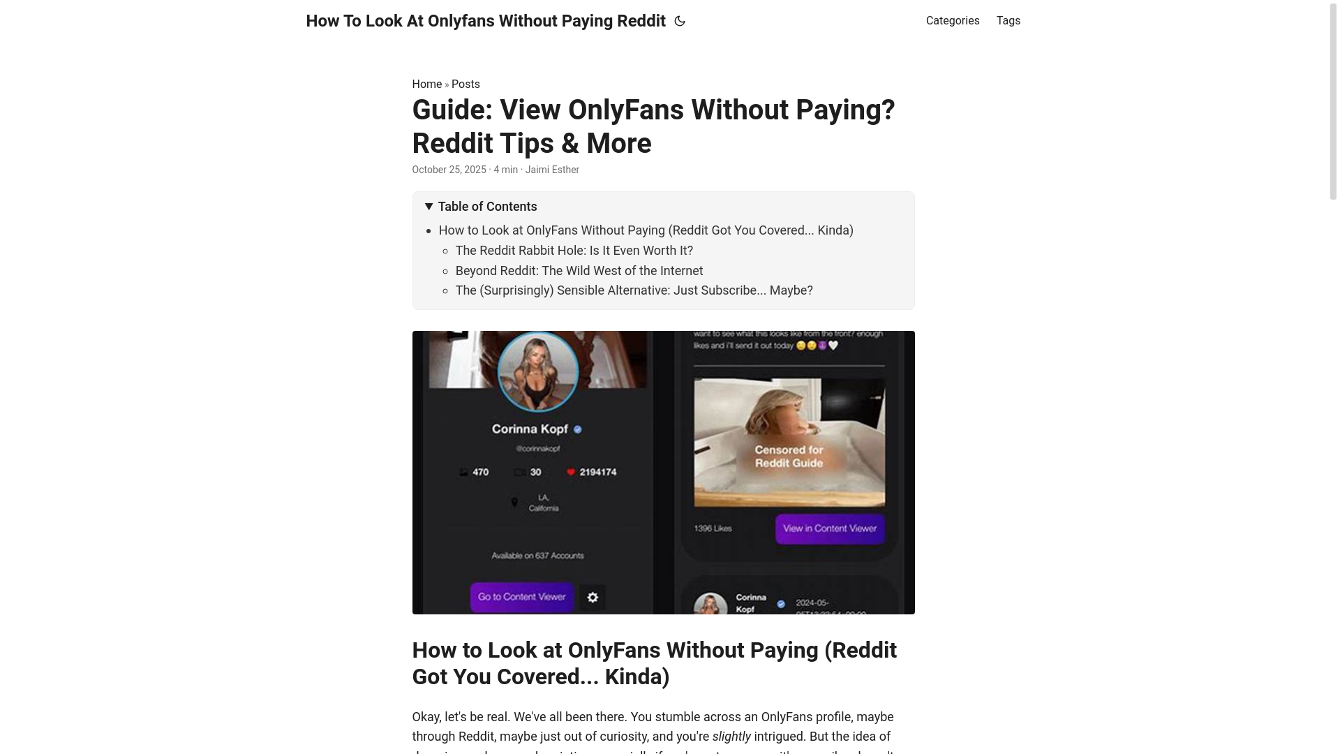 website screenshot of https://how-to-look-at-onlyfans-without-paying-reddit.pages.dev/