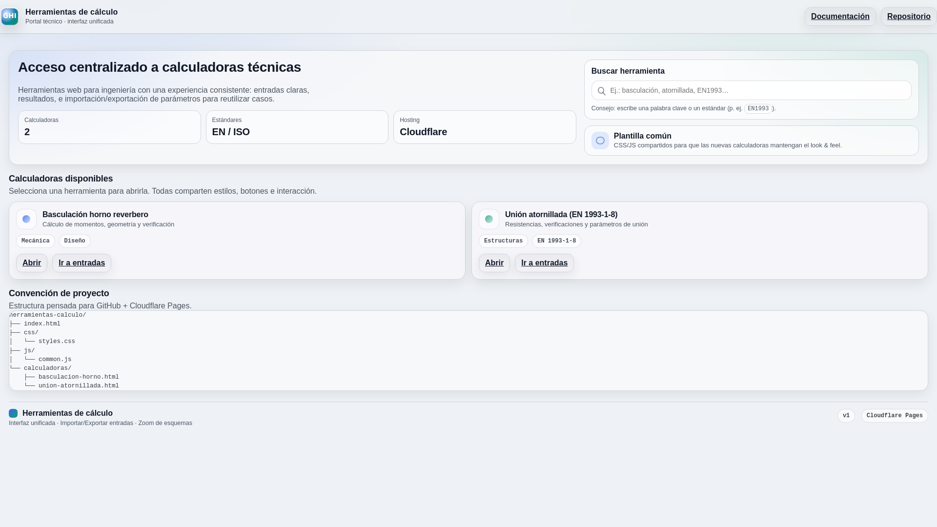 website screenshot of https://herramientas-calculo.pages.dev/