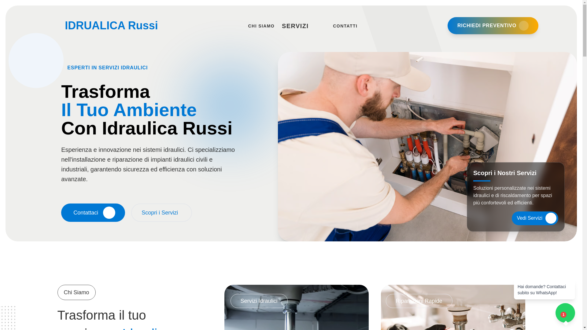 website screenshot of https://gorlettaimpinati.com/