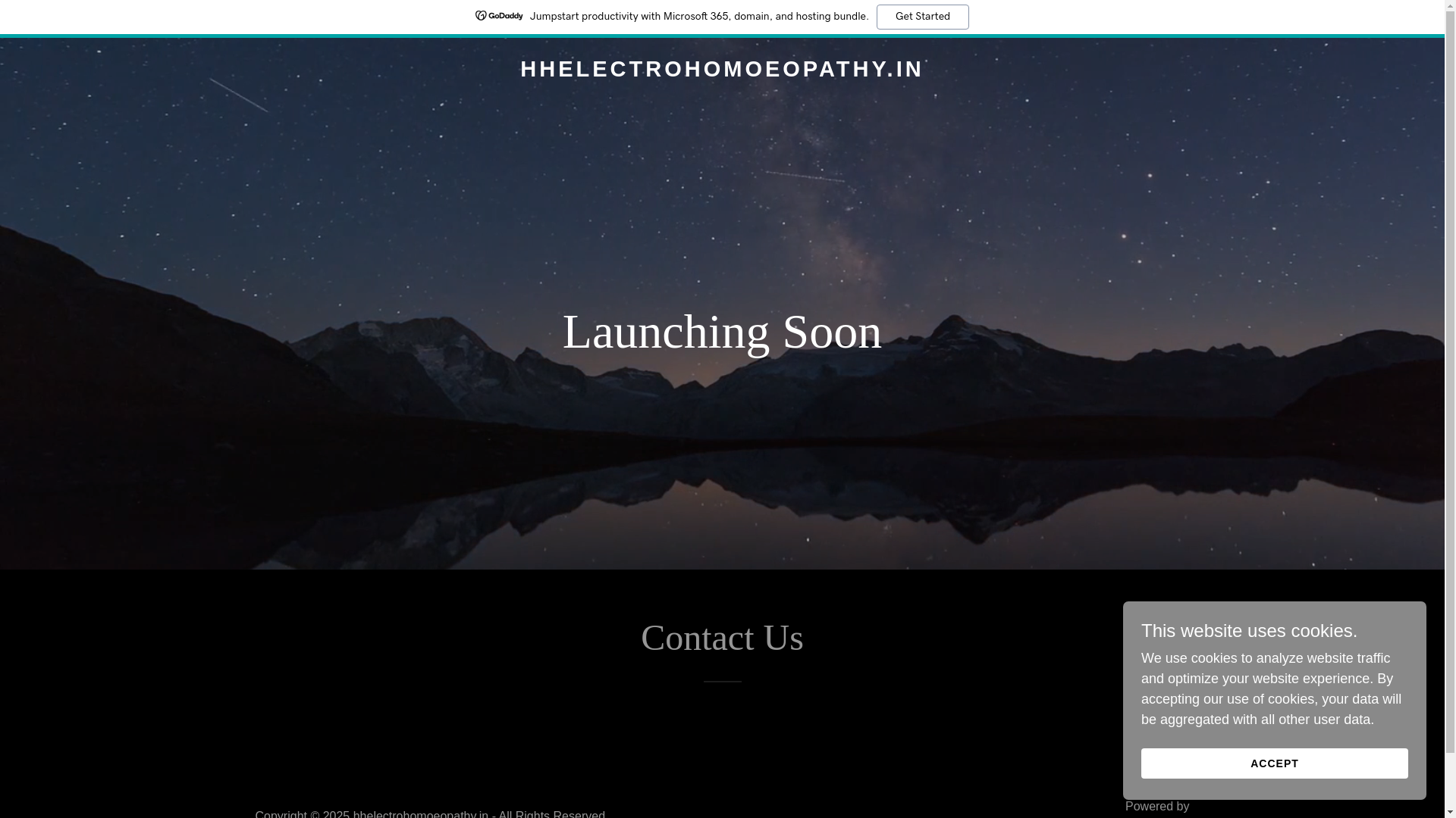 website screenshot of https://hhelectrohomoeopathy.in/