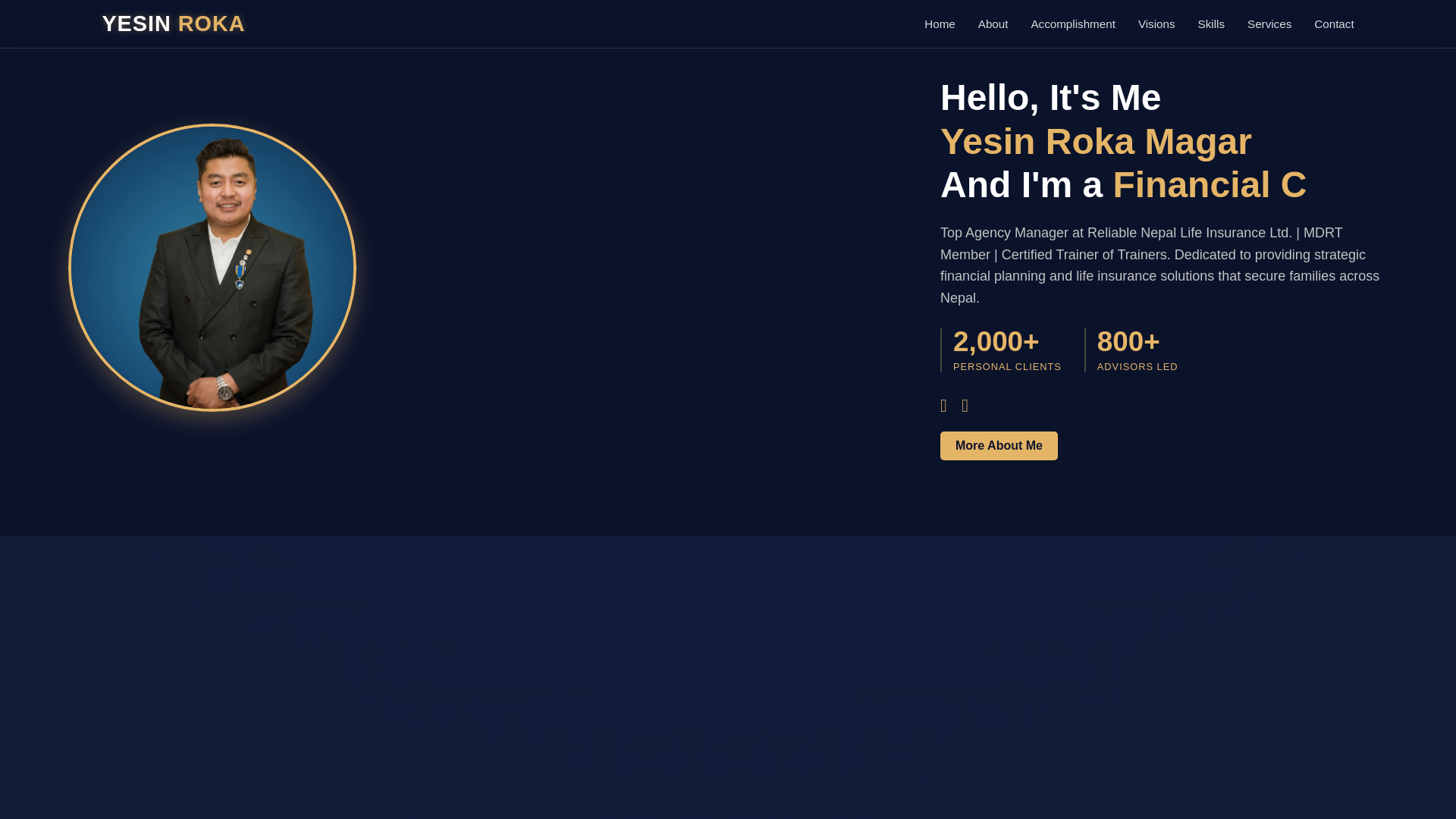 website screenshot of https://yesinconsultancy.com