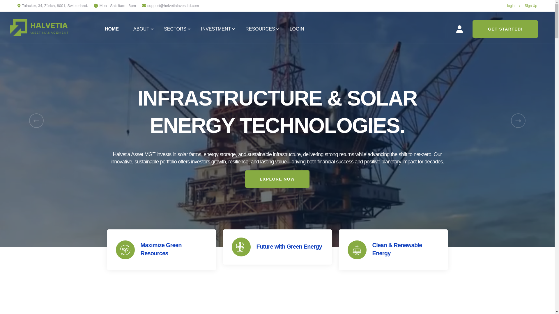 website screenshot of https://helvetiainvestltd.com/