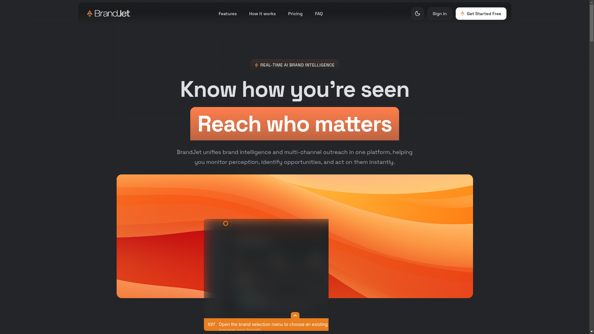website screenshot of https://yourbrandjet.com/