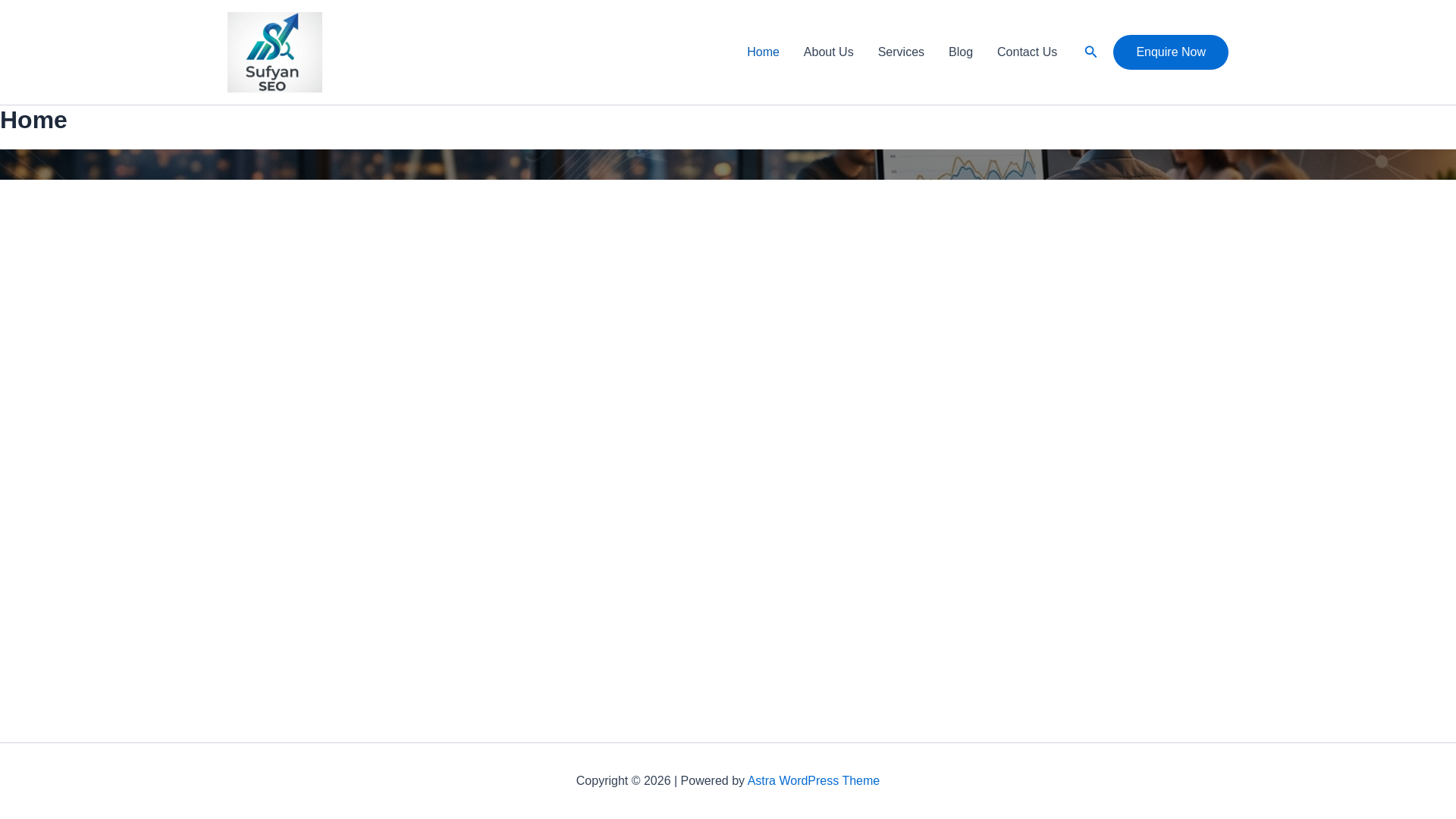 website screenshot of https://sufyanseo.com/