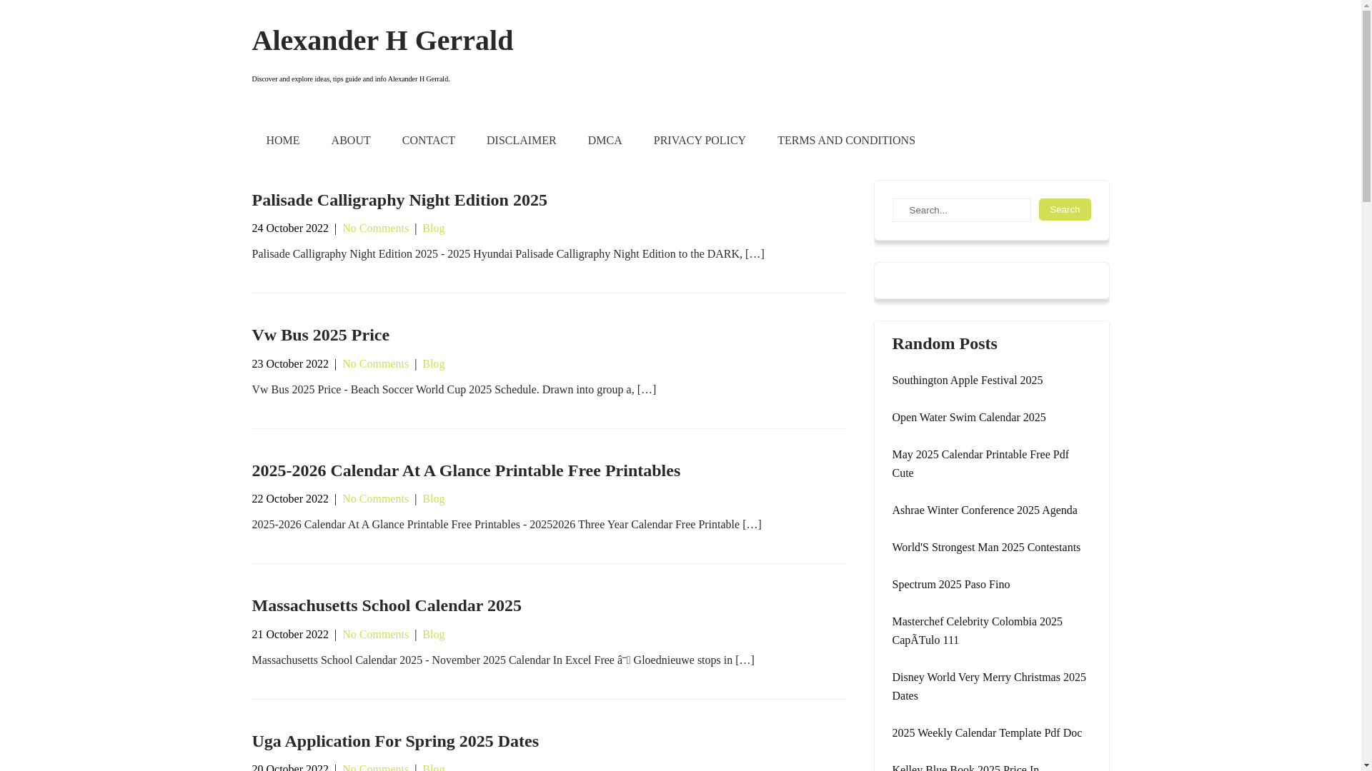 website screenshot of https://alexanderhgerrald.pages.dev/