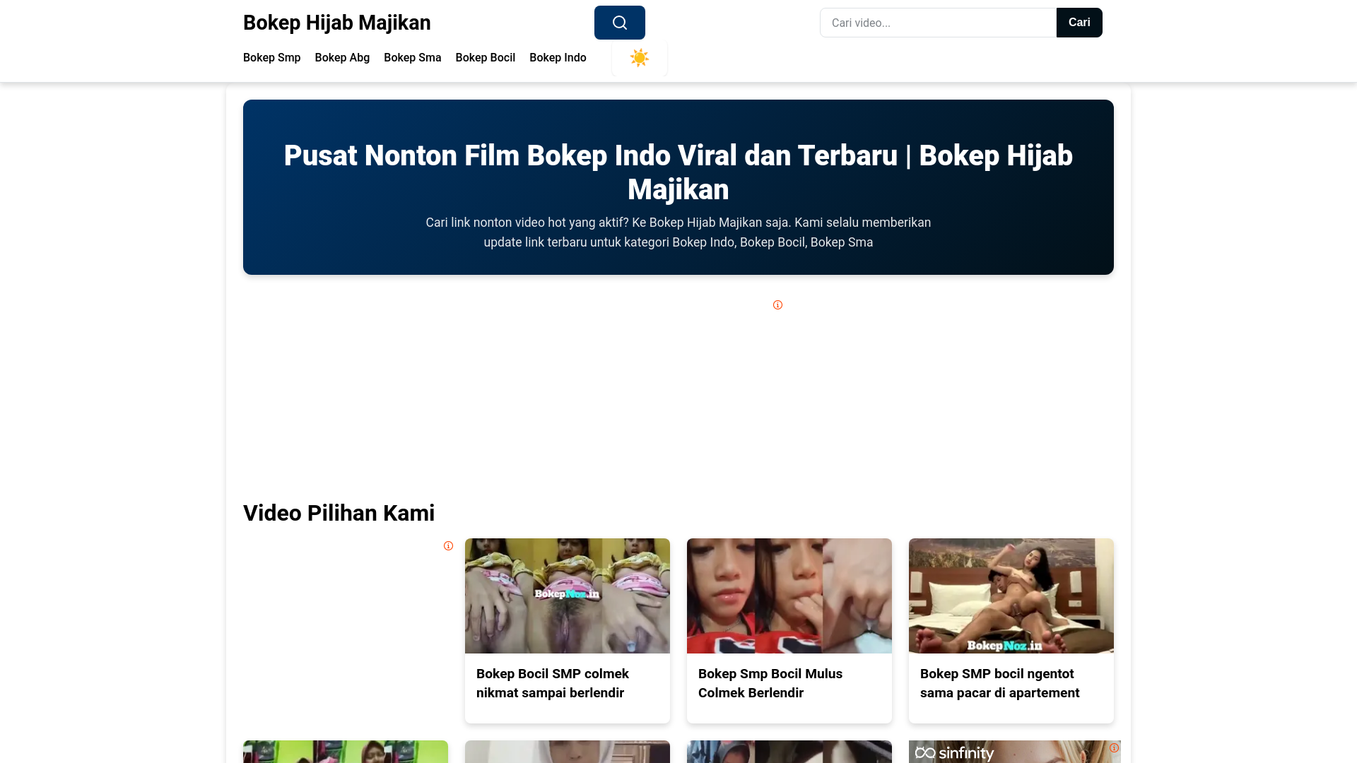 website screenshot of https://bokephijabmajikan.pages.dev/