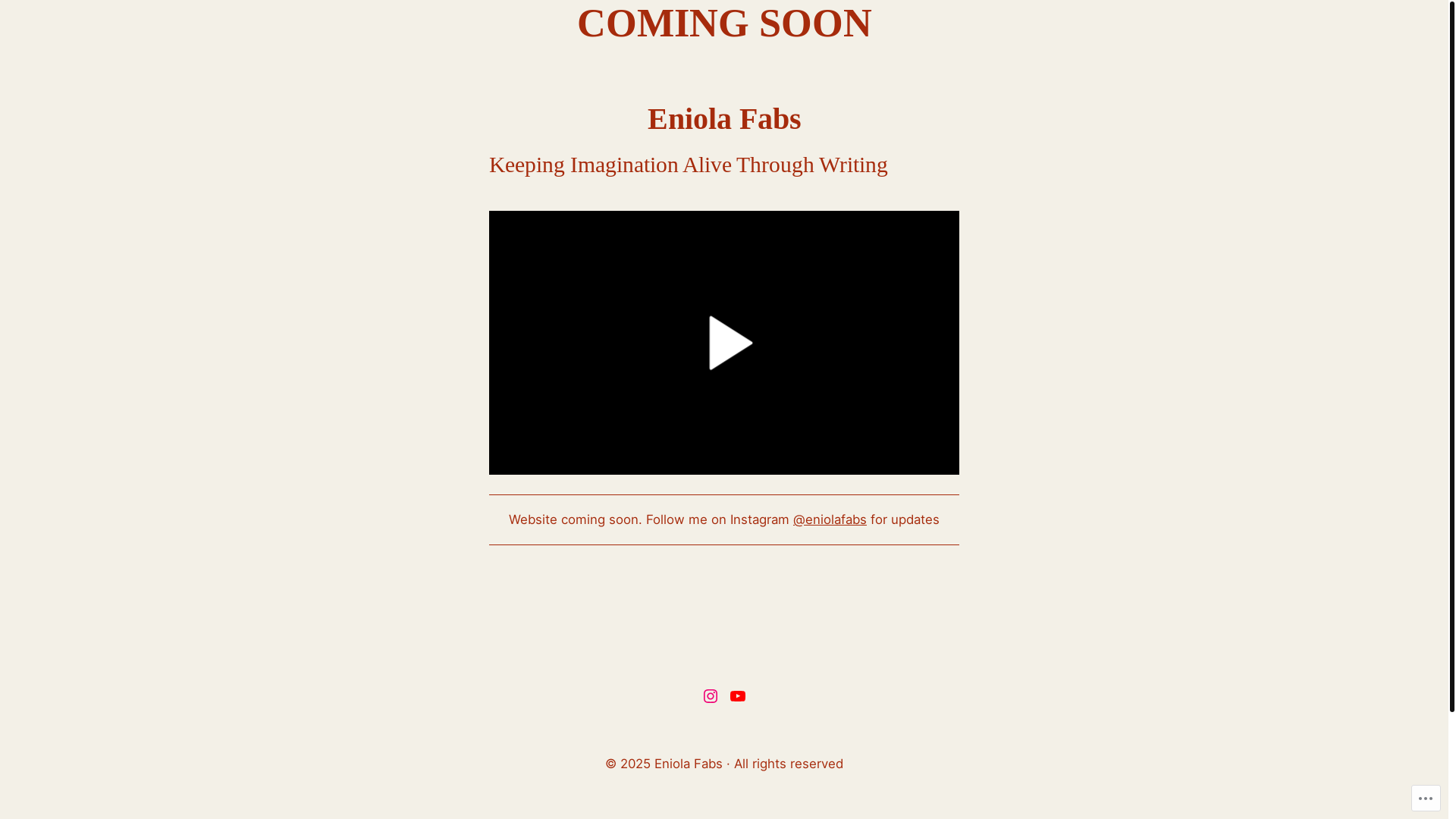 website screenshot of https://eniolafabs.ca/