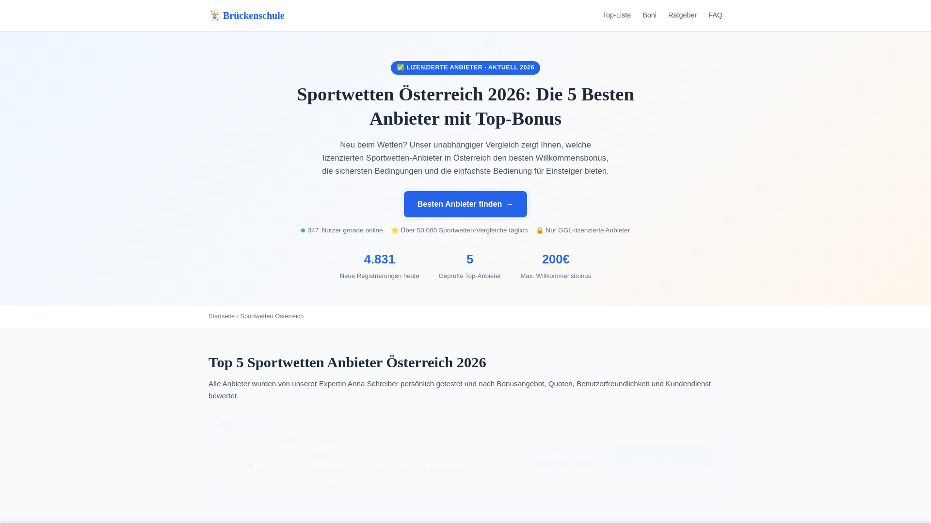 website screenshot of https://brueckenschule-at.pages.dev/