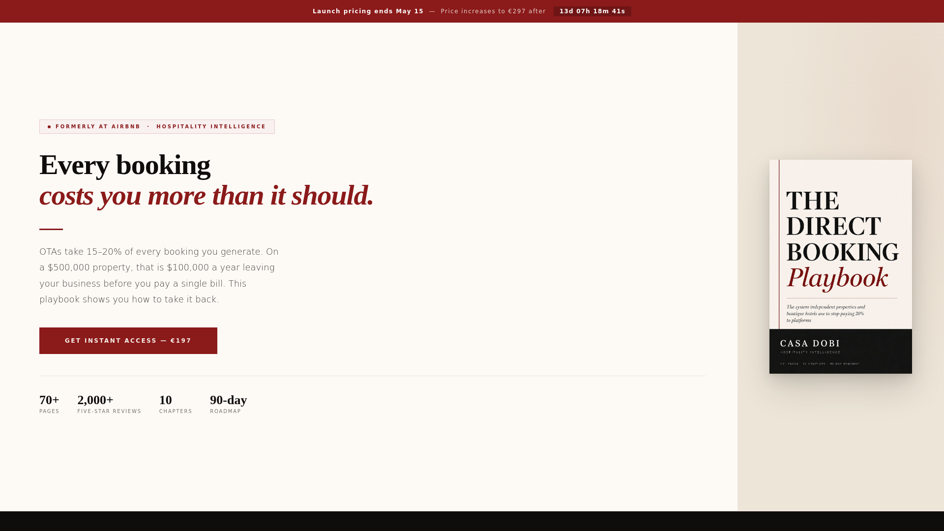 website screenshot of https://casadobi-playbook.pages.dev/
