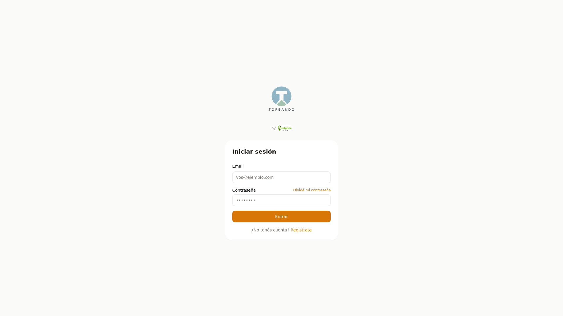 website screenshot of https://topeando.ar/