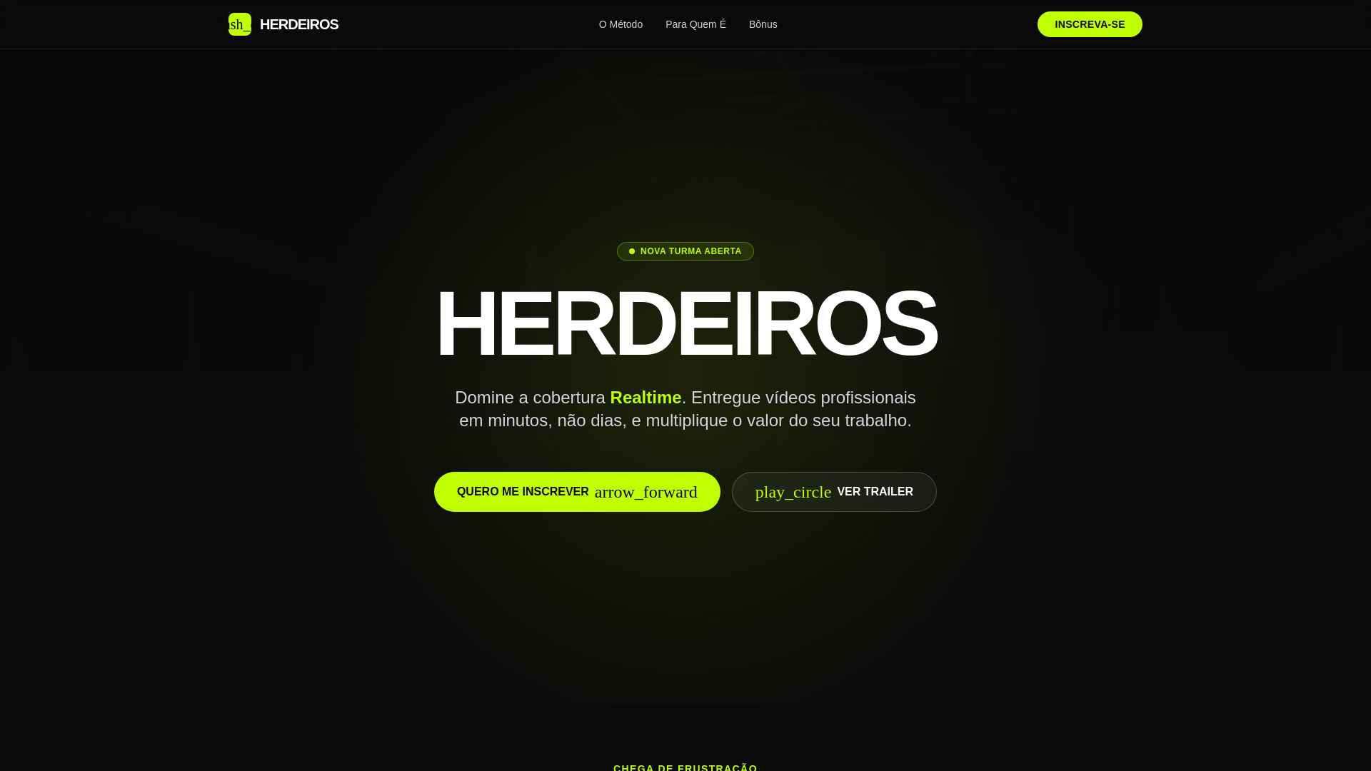 website screenshot of https://paidorealtime-herdeiros.pages.dev/