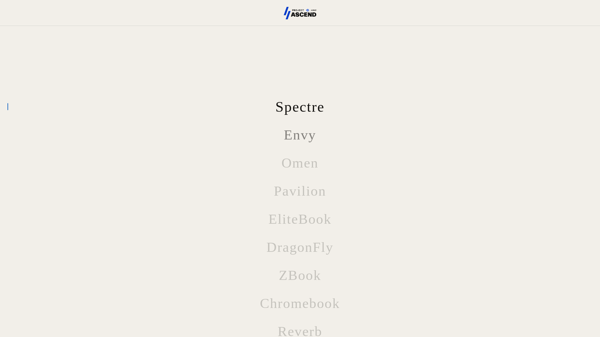 website screenshot of https://projectascend.fr/