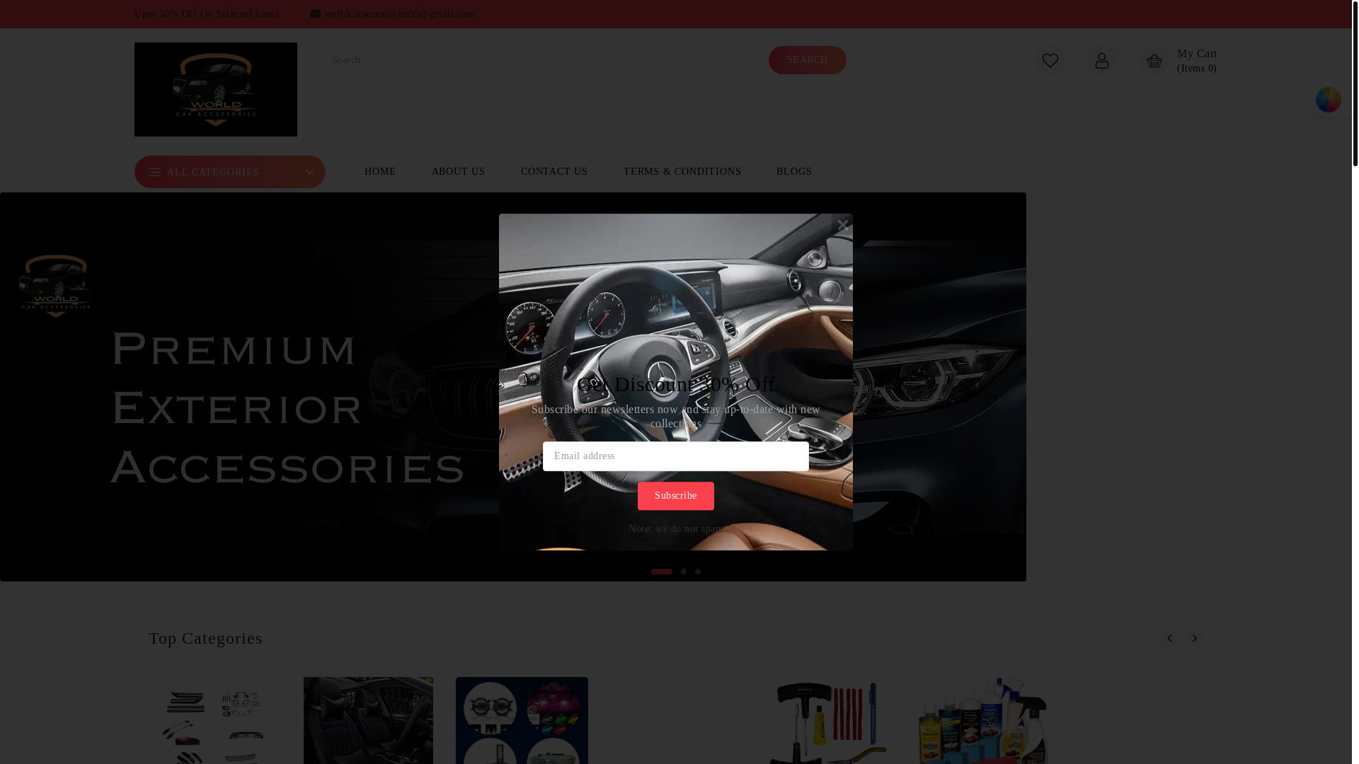 website screenshot of https://enhancesrcurecs.com/car-accessories