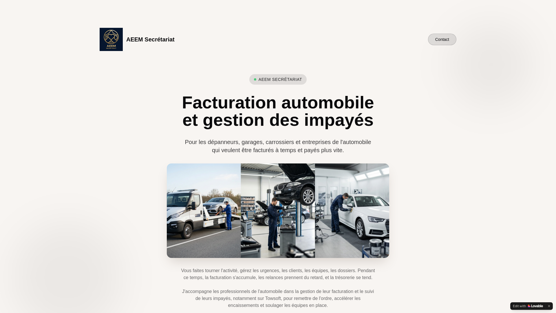 website screenshot of https://contactaeemsecretariat.com