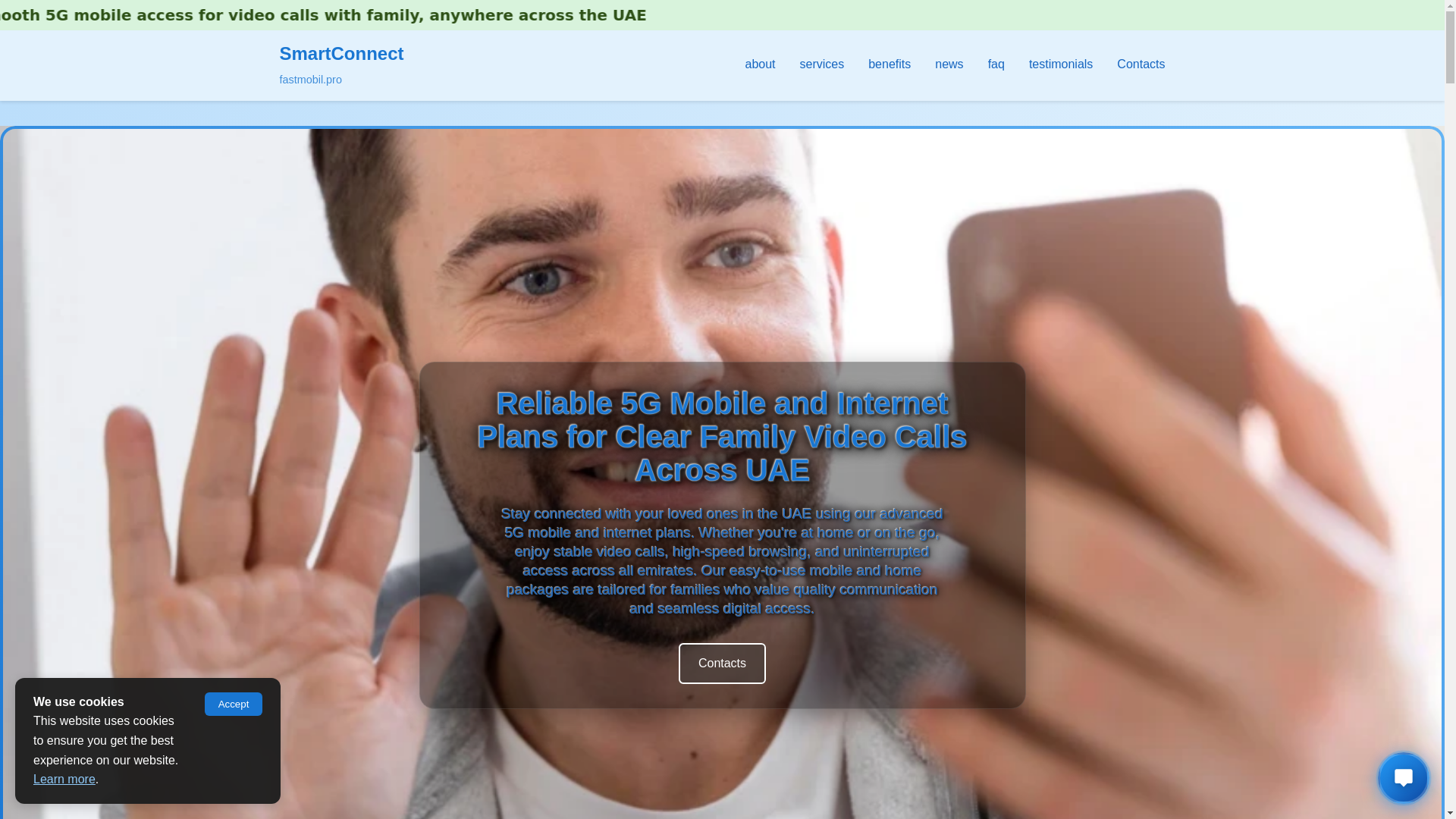 website screenshot of https://fastmobil.pro/