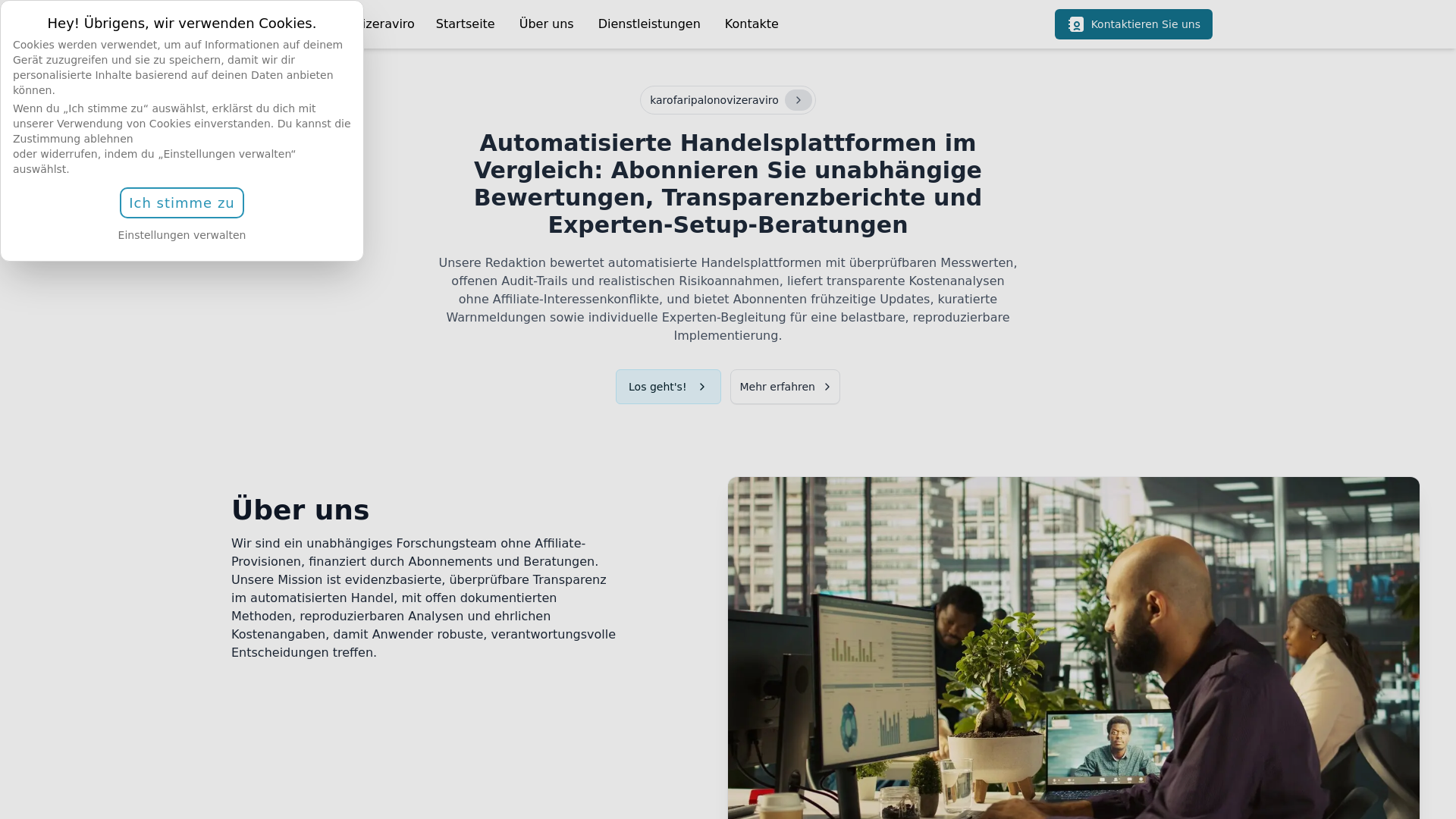website screenshot of https://karofaripalonovizeraviro.click/