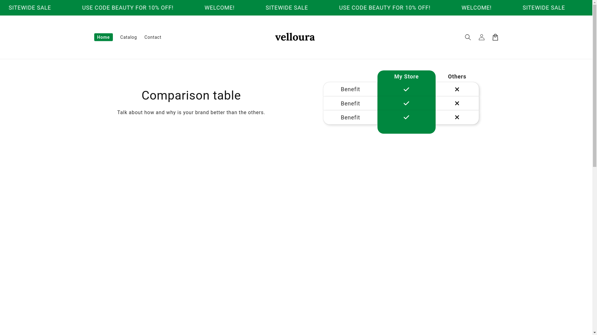 website screenshot of https://vellouraskin.com/