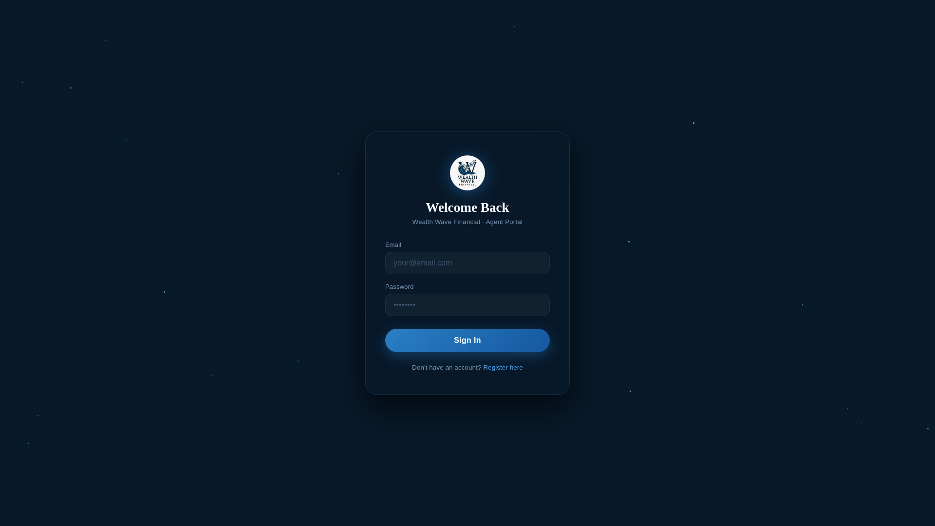 website screenshot of https://wealthwavevault.net/