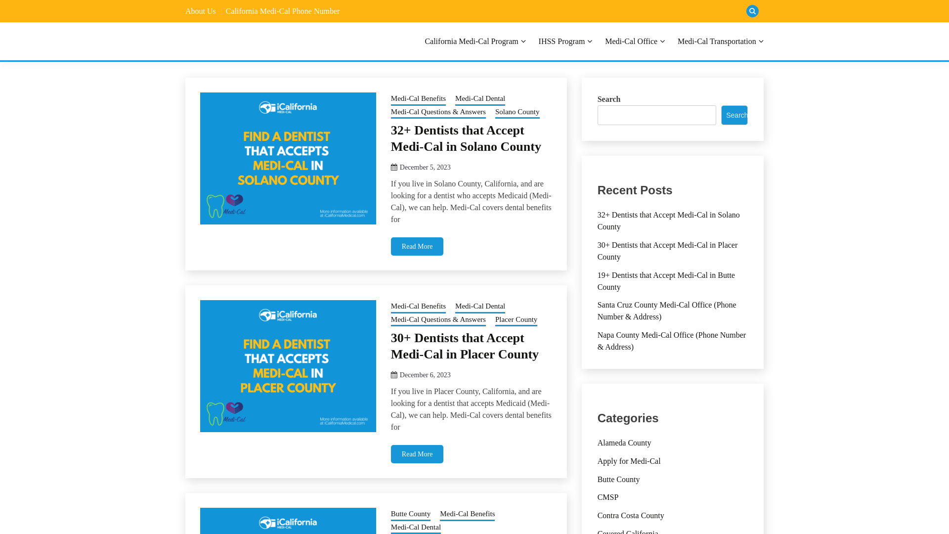 website screenshot of https://icaliforniamedical.com/