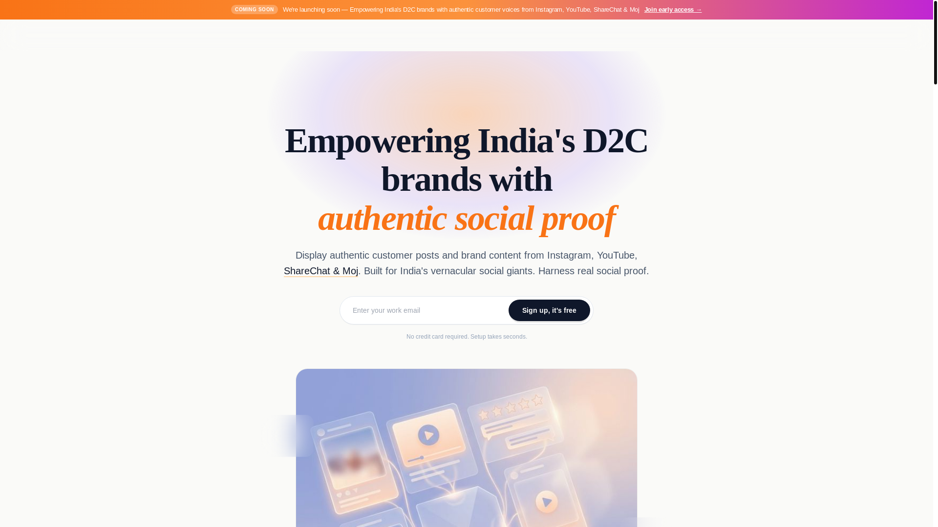 website screenshot of https://influencely-landing-page.pages.dev/