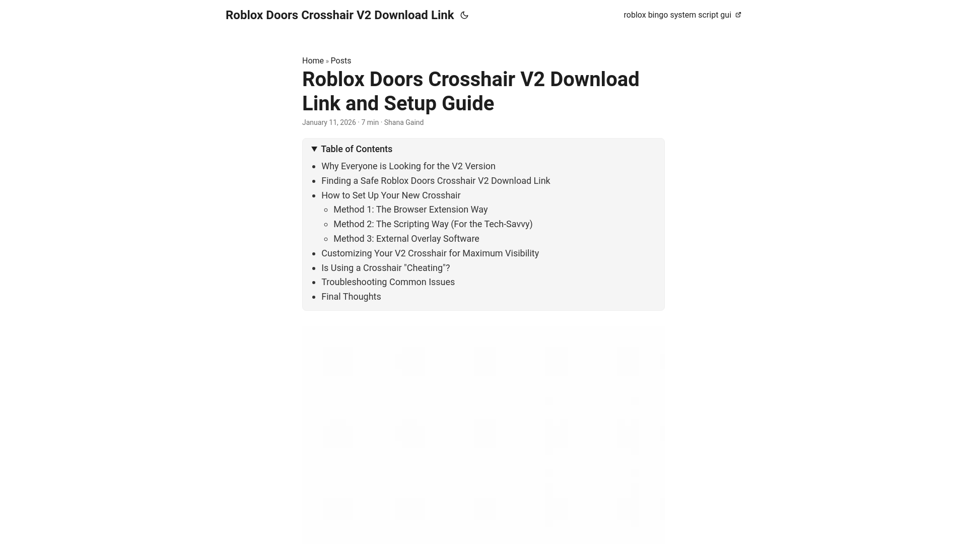 website screenshot of https://robloxdoorscrosshairv2downloadlink.pages.dev/