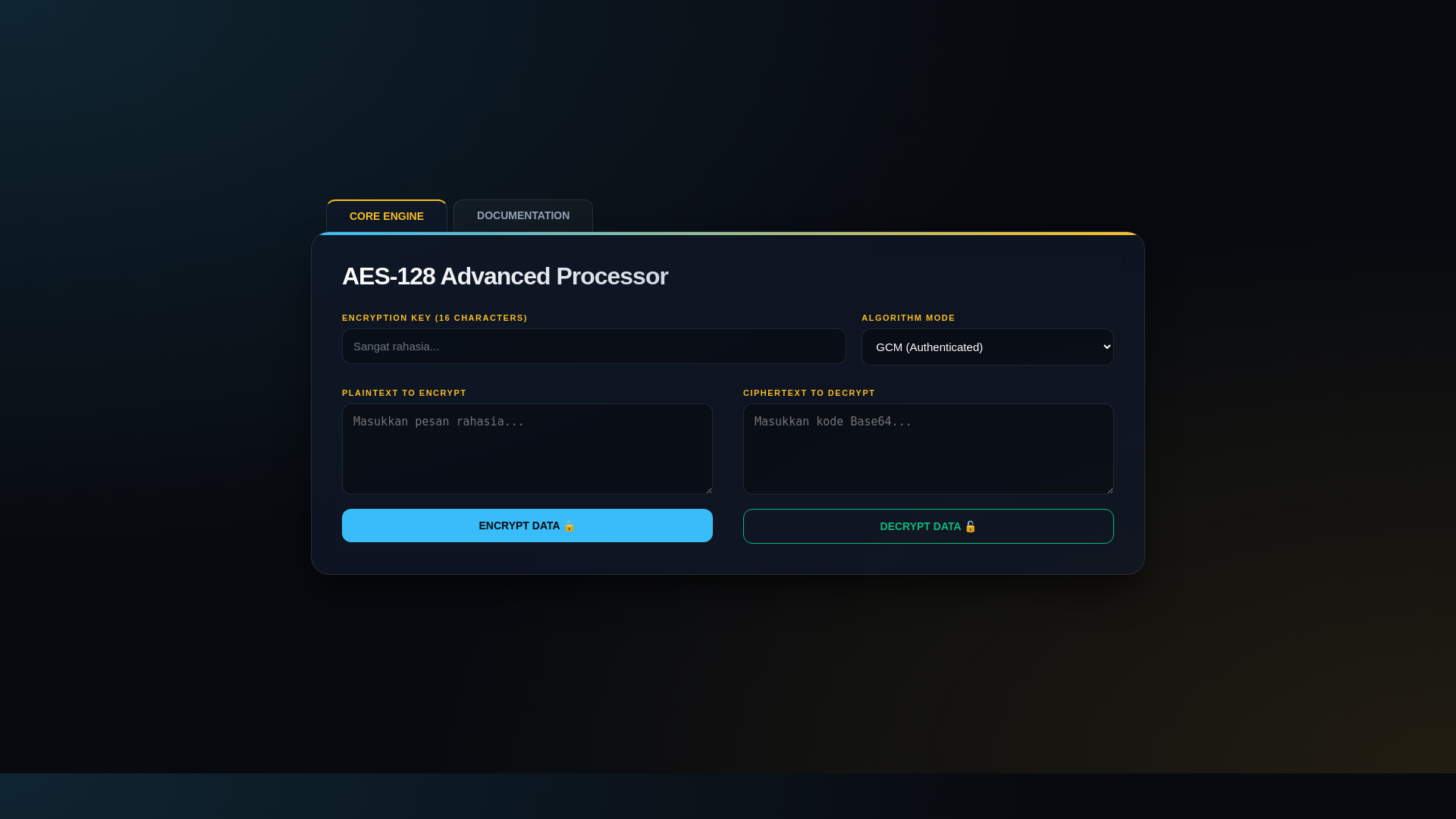 website screenshot of https://keamananaes.web.id
