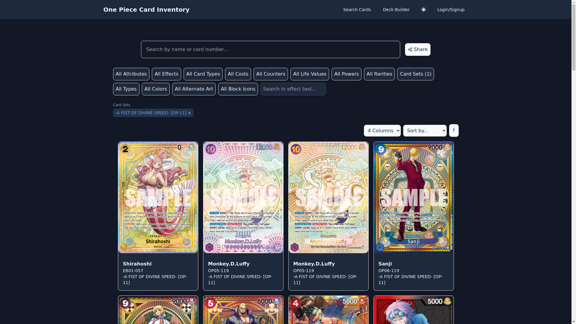 website screenshot of https://cardinventorysystem.pages.dev/
