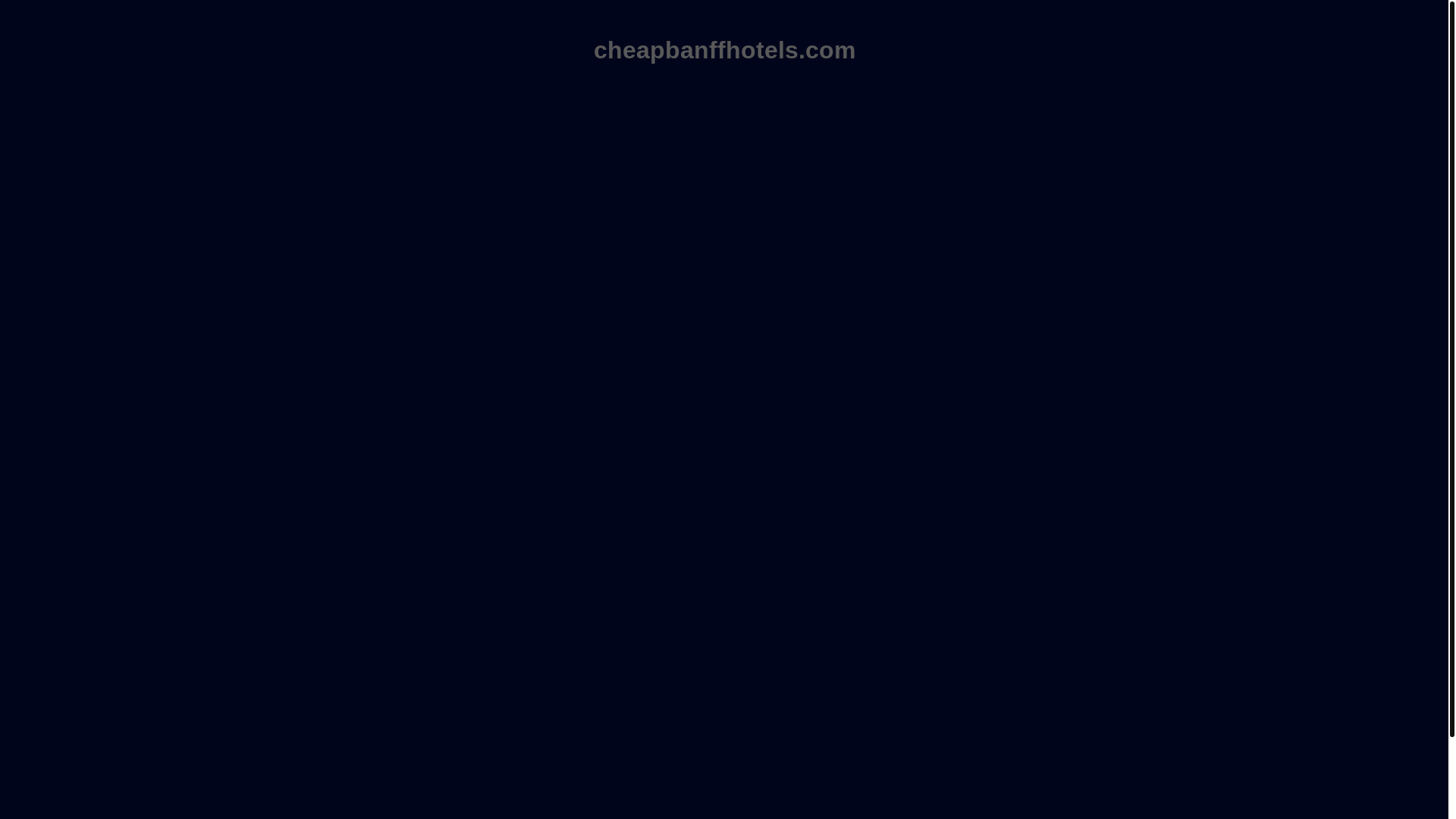 website screenshot of https://cheapbanffhotels.com/