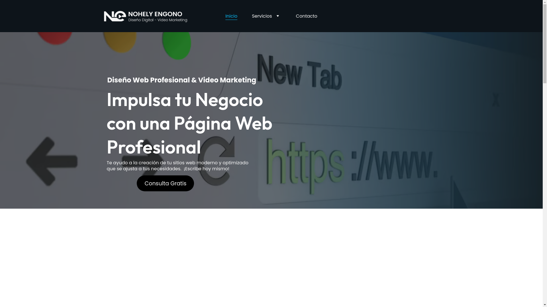website screenshot of https://nohelyengono.in/