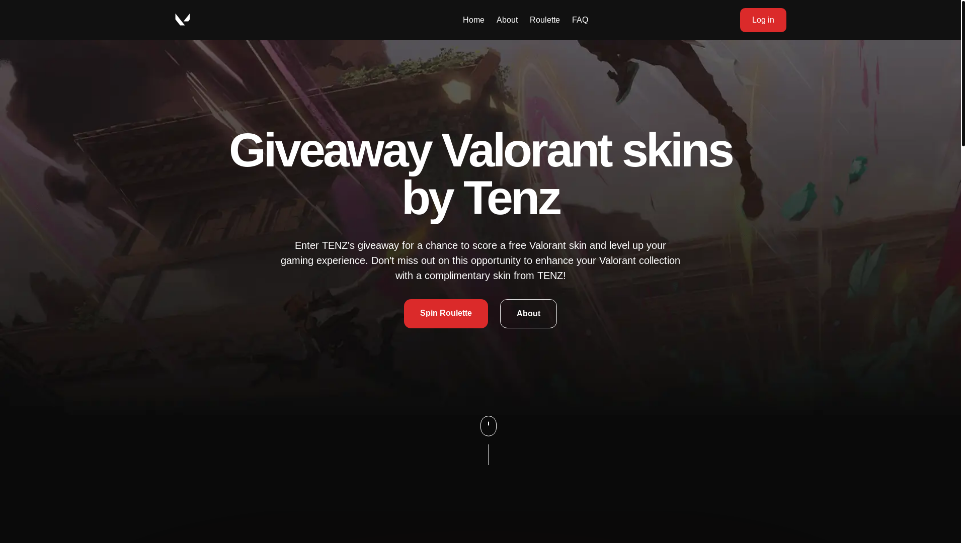 website screenshot of https://valorantset.lol/