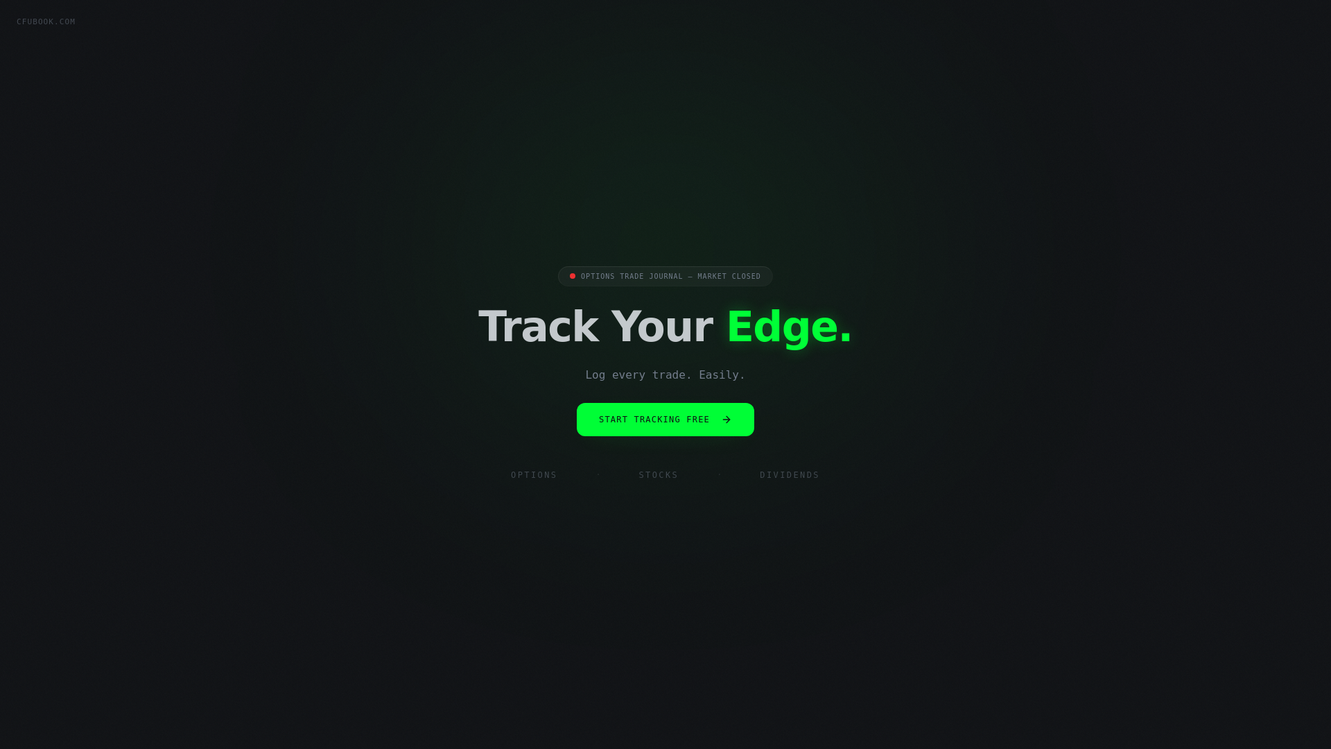 website screenshot of https://cfubook.com/