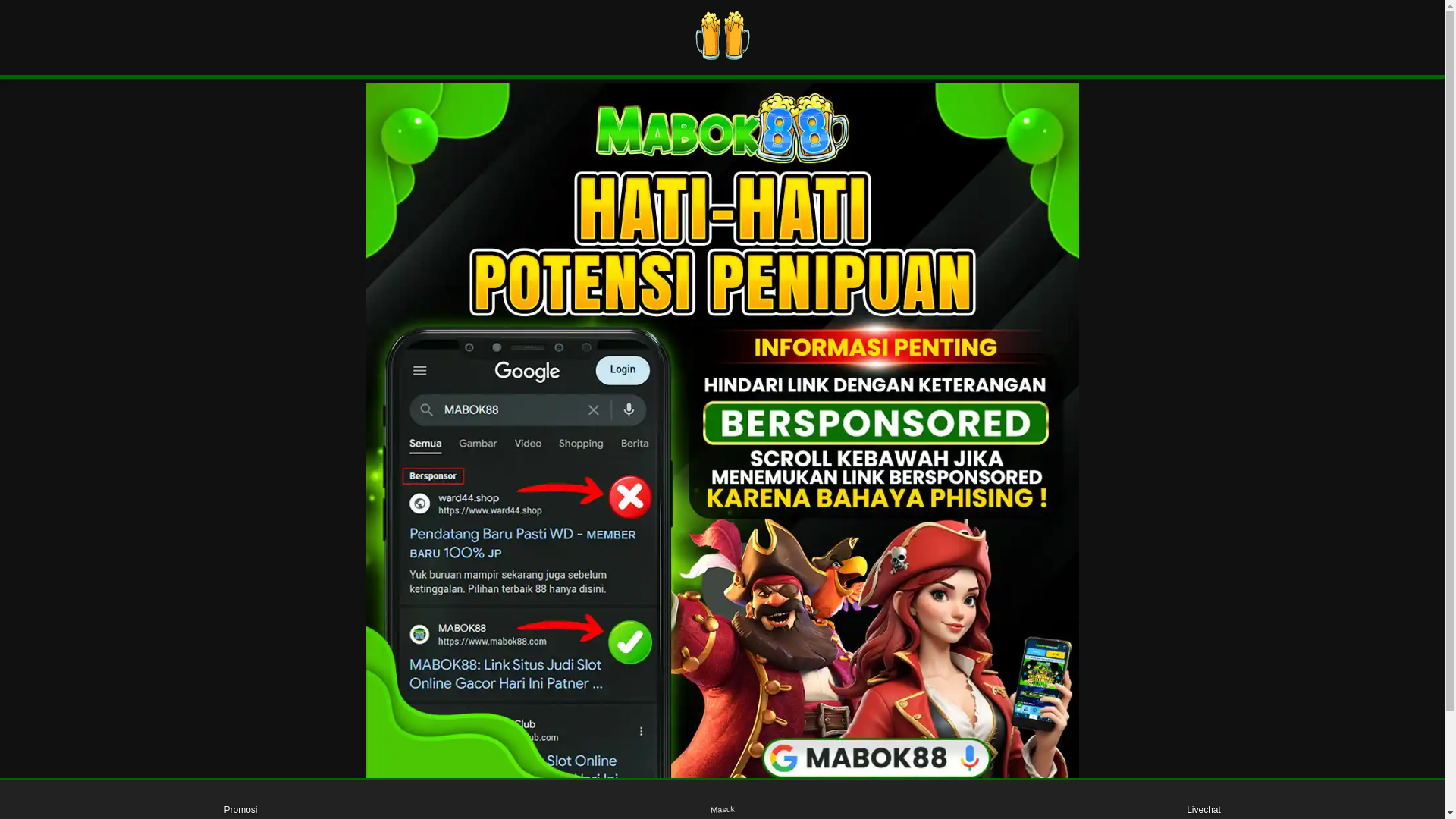 website screenshot of https://pusatampereport.pages.dev/
