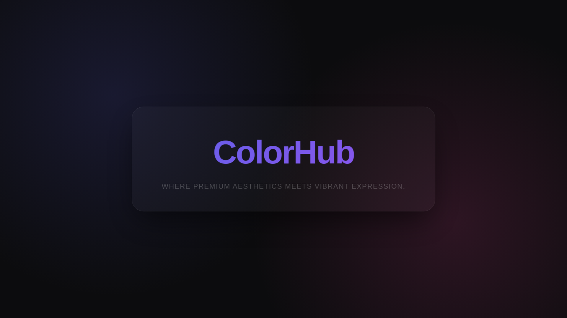 website screenshot of https://colorhub-website-5e3.pages.dev/