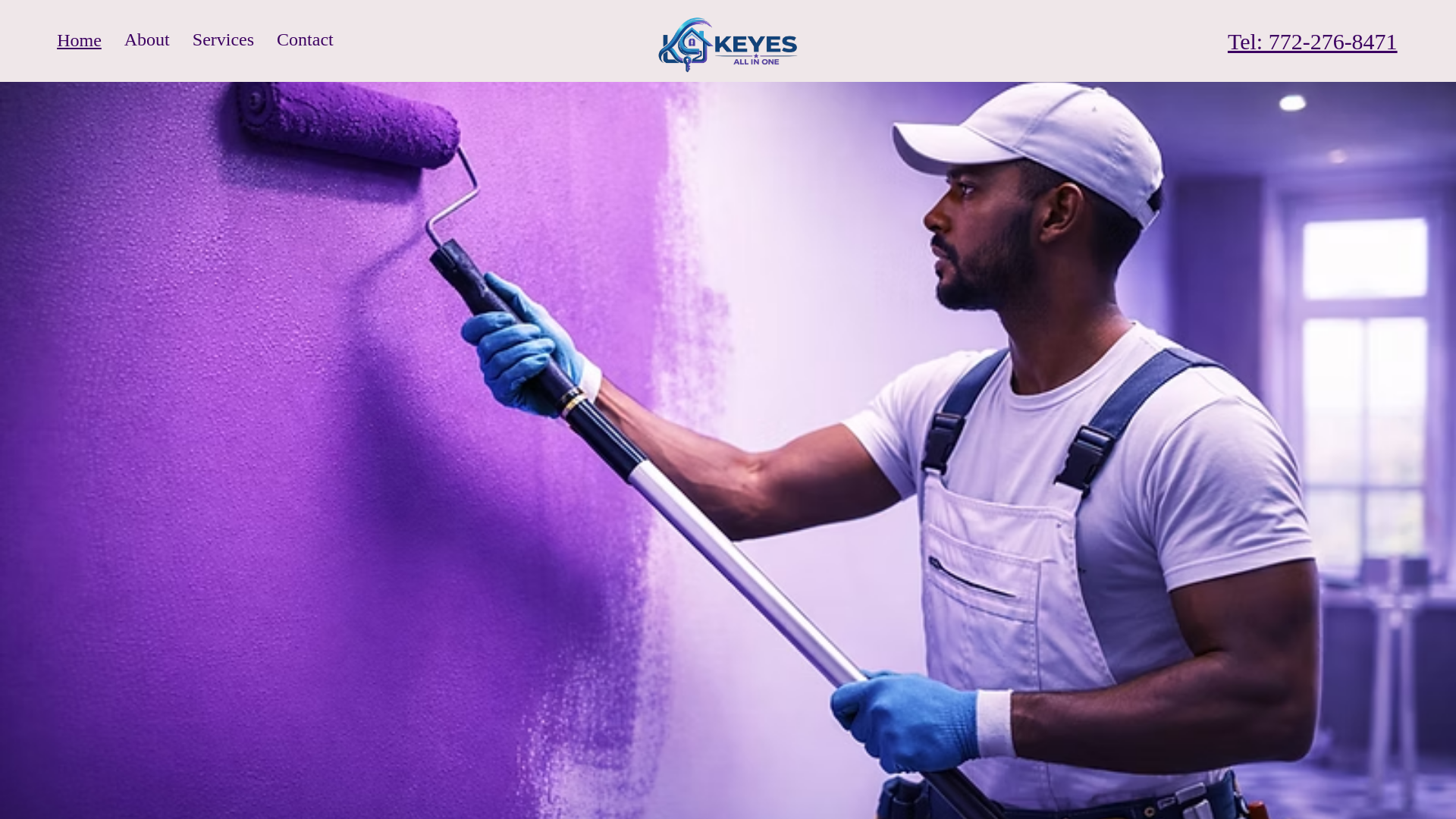 website screenshot of https://keyesallinone.com/