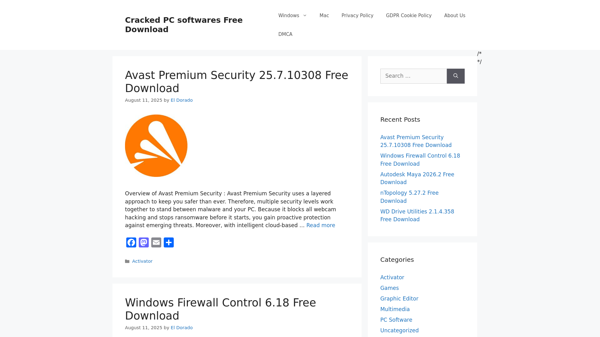website screenshot of https://rarcracked.com