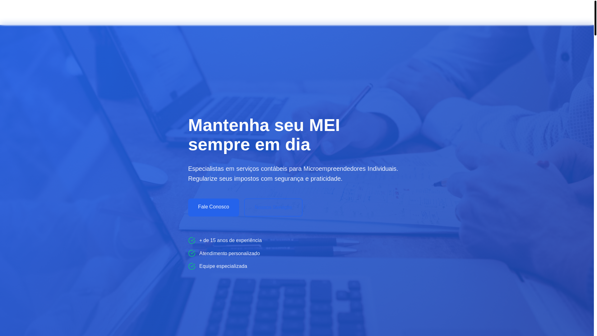 website screenshot of https://mpcnprojetoscontabilidade.site/
